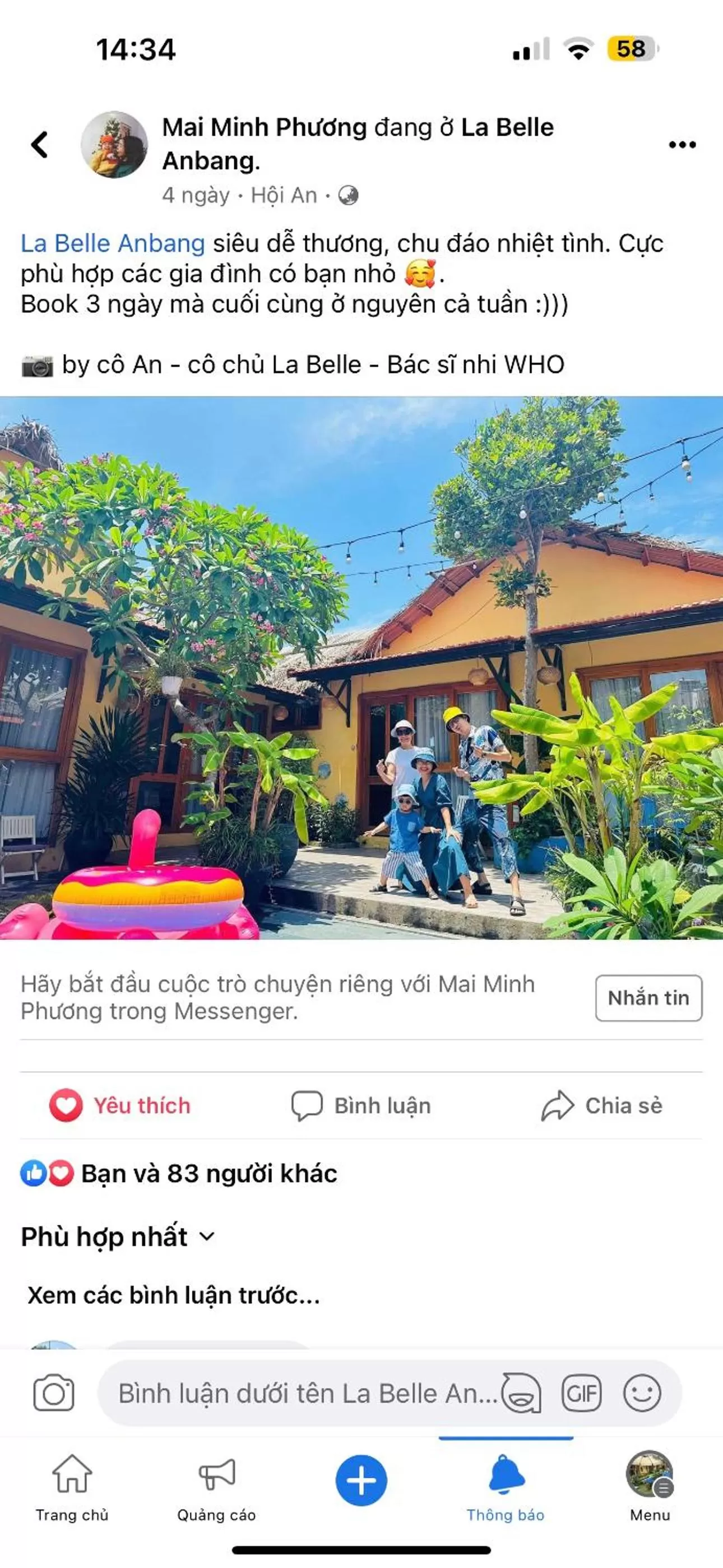 Logo/Certificate/Sign/Award in La Belle Anbang Homestay