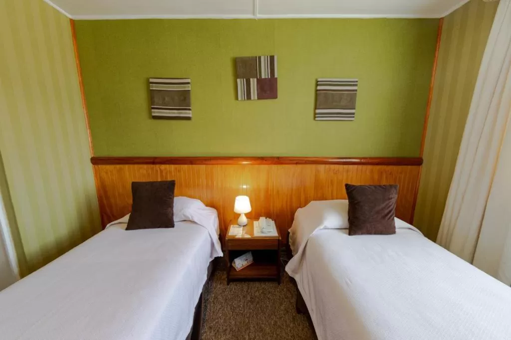 Bed in Hotel Capitán Eberhard