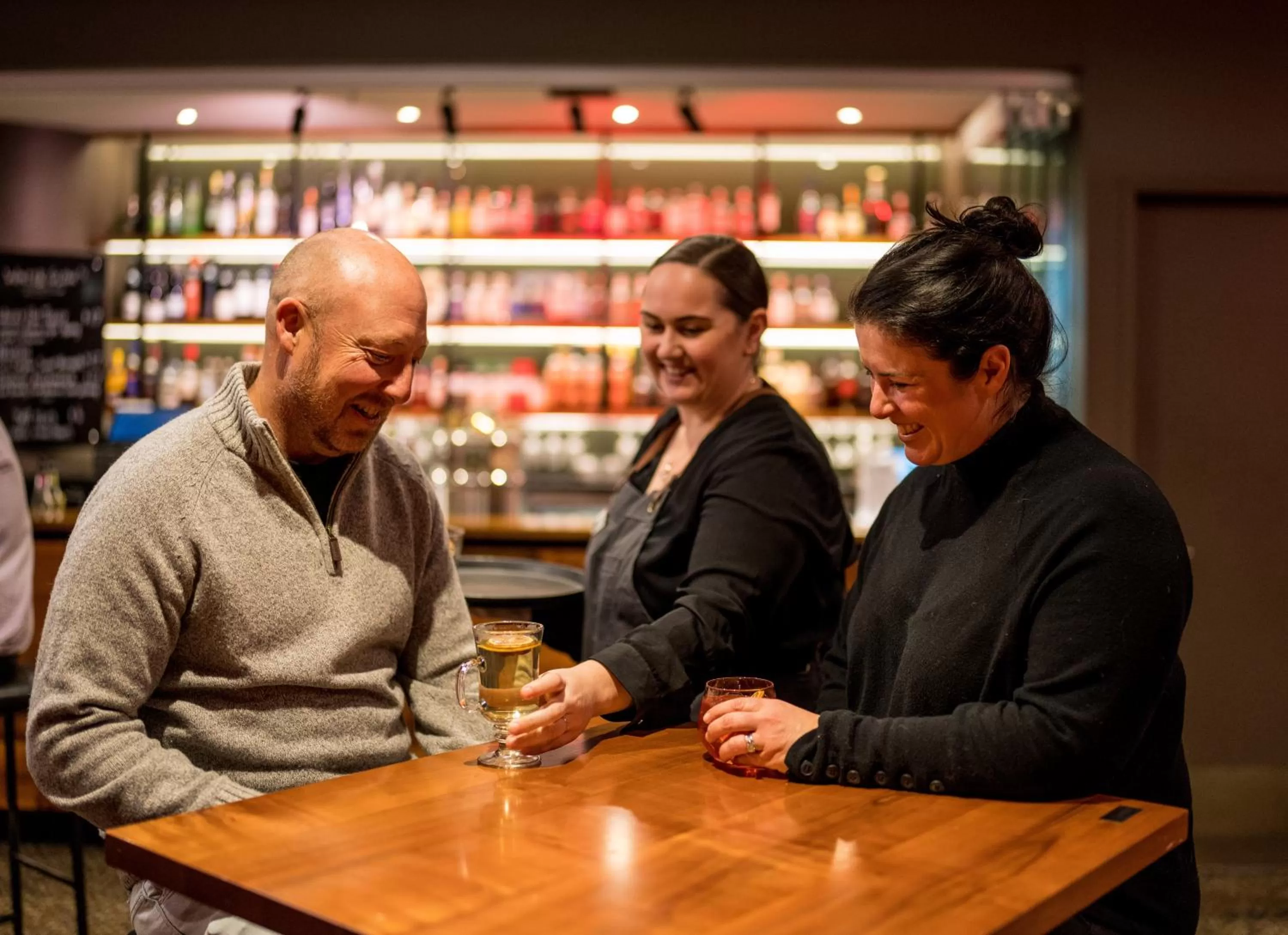 People in The Old Woolstore Apartment Hotel