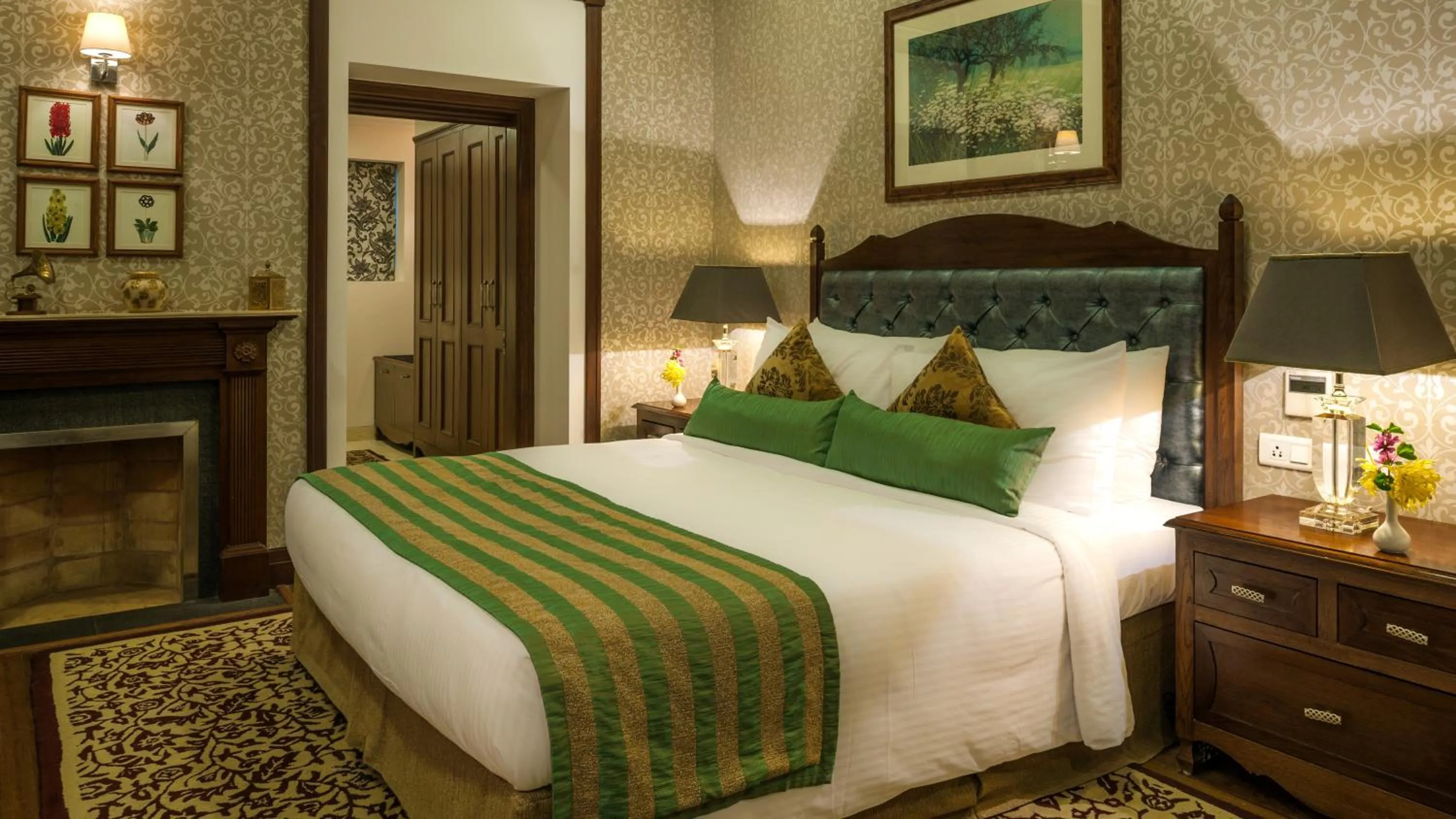 Bedroom, Bed in The Claridges Nabha Residence