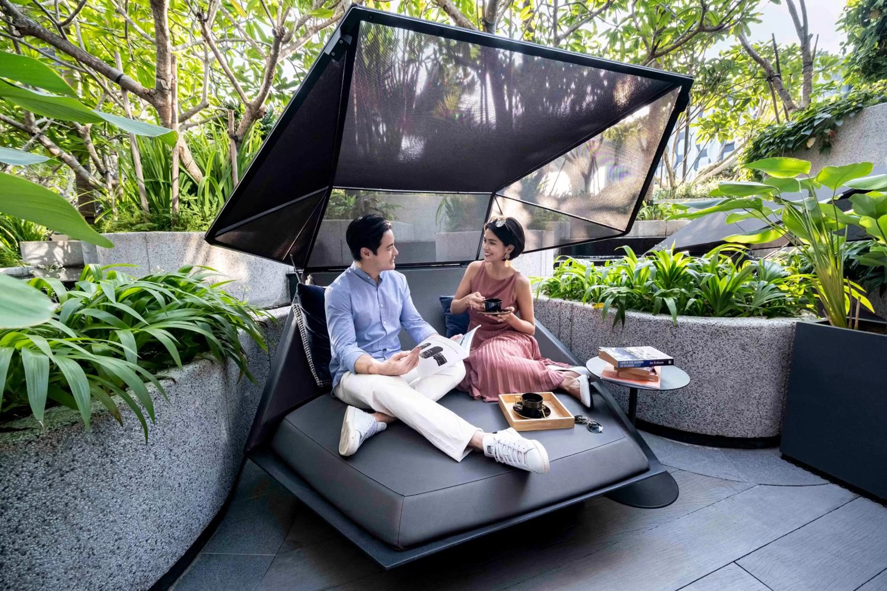 Patio in The Outpost Hotel Sentosa by Far East Hospitality