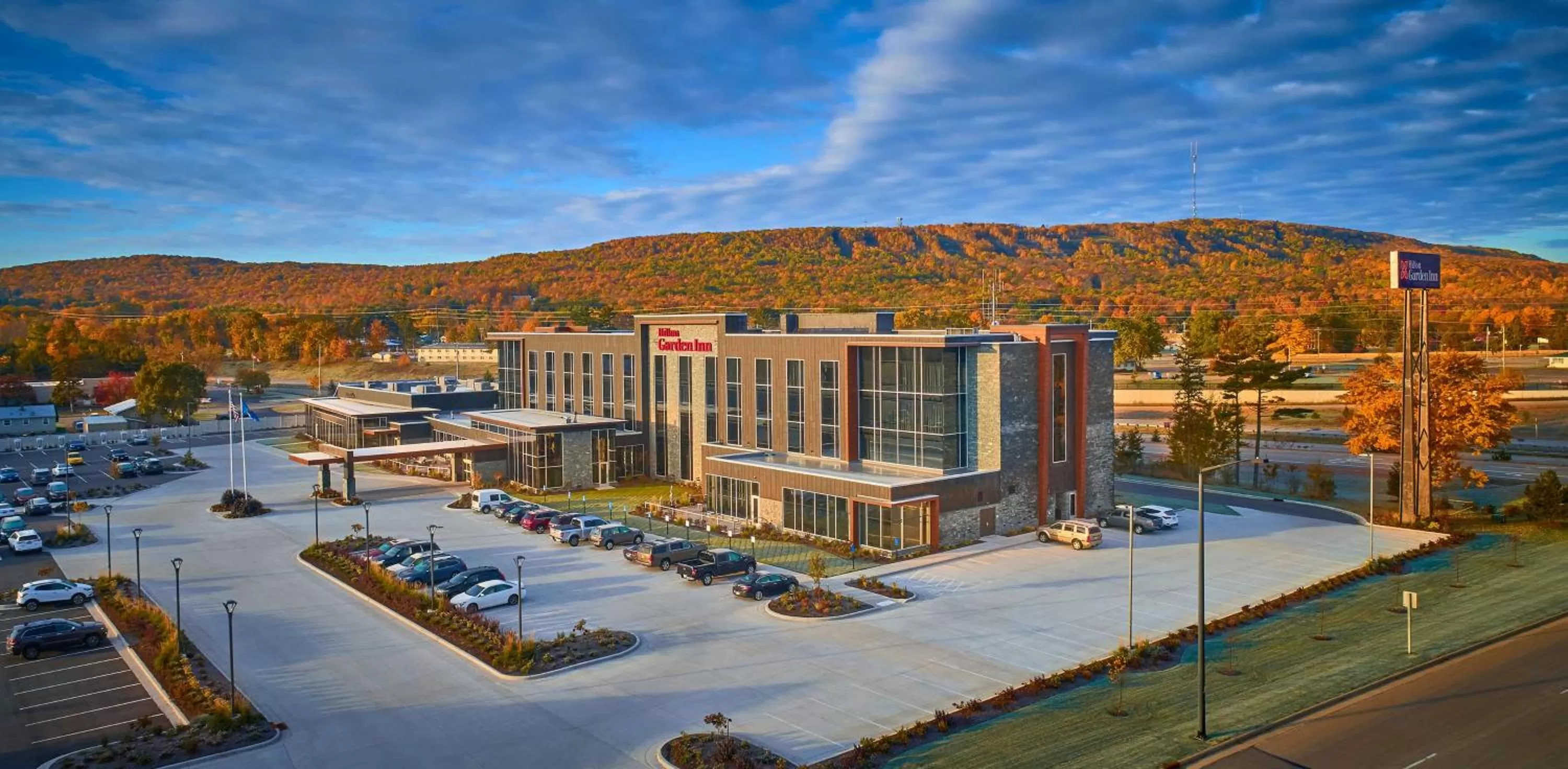 Property building in Hilton Garden Inn Wausau, WI