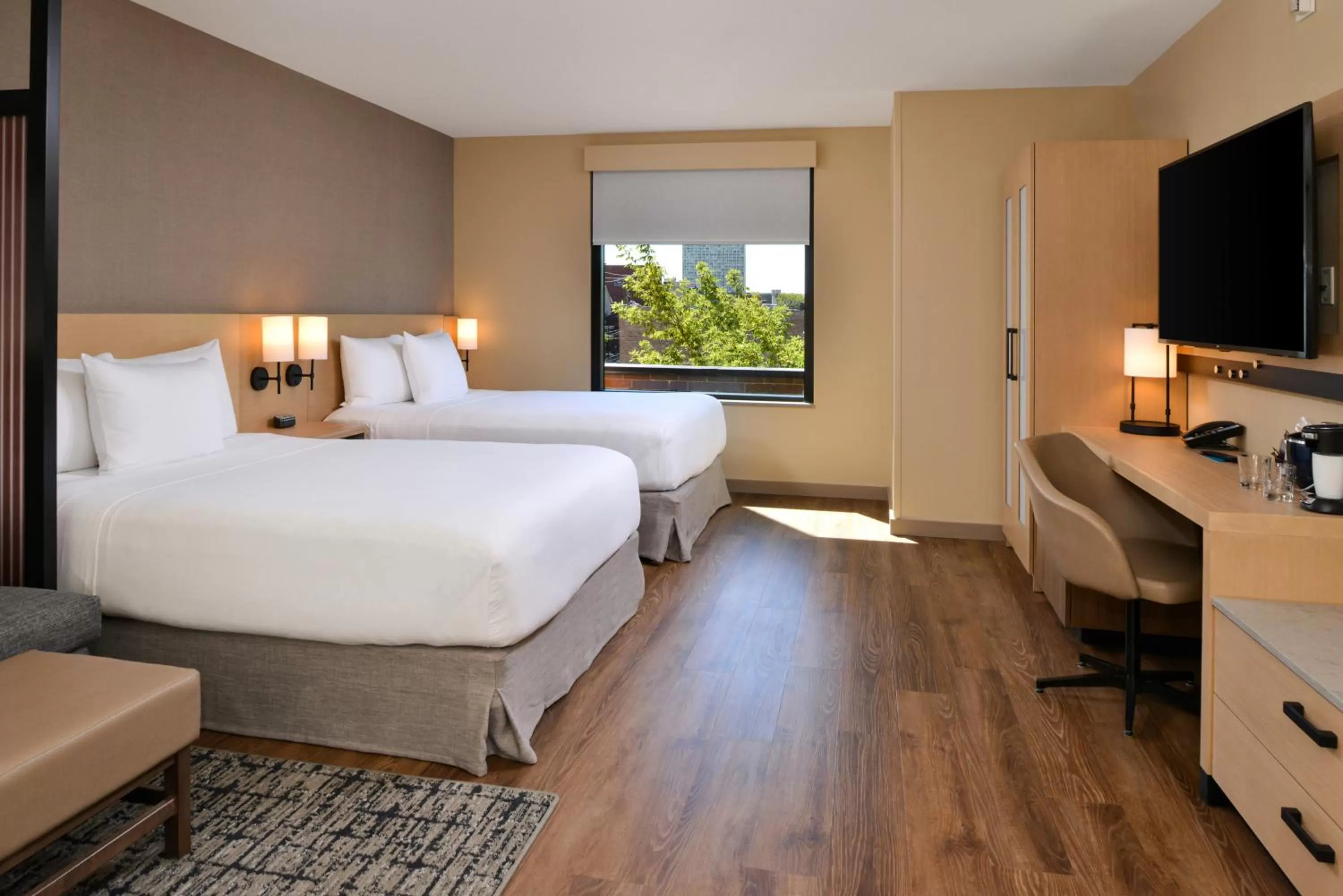 Bed in Hyatt Place Chicago Wicker Park