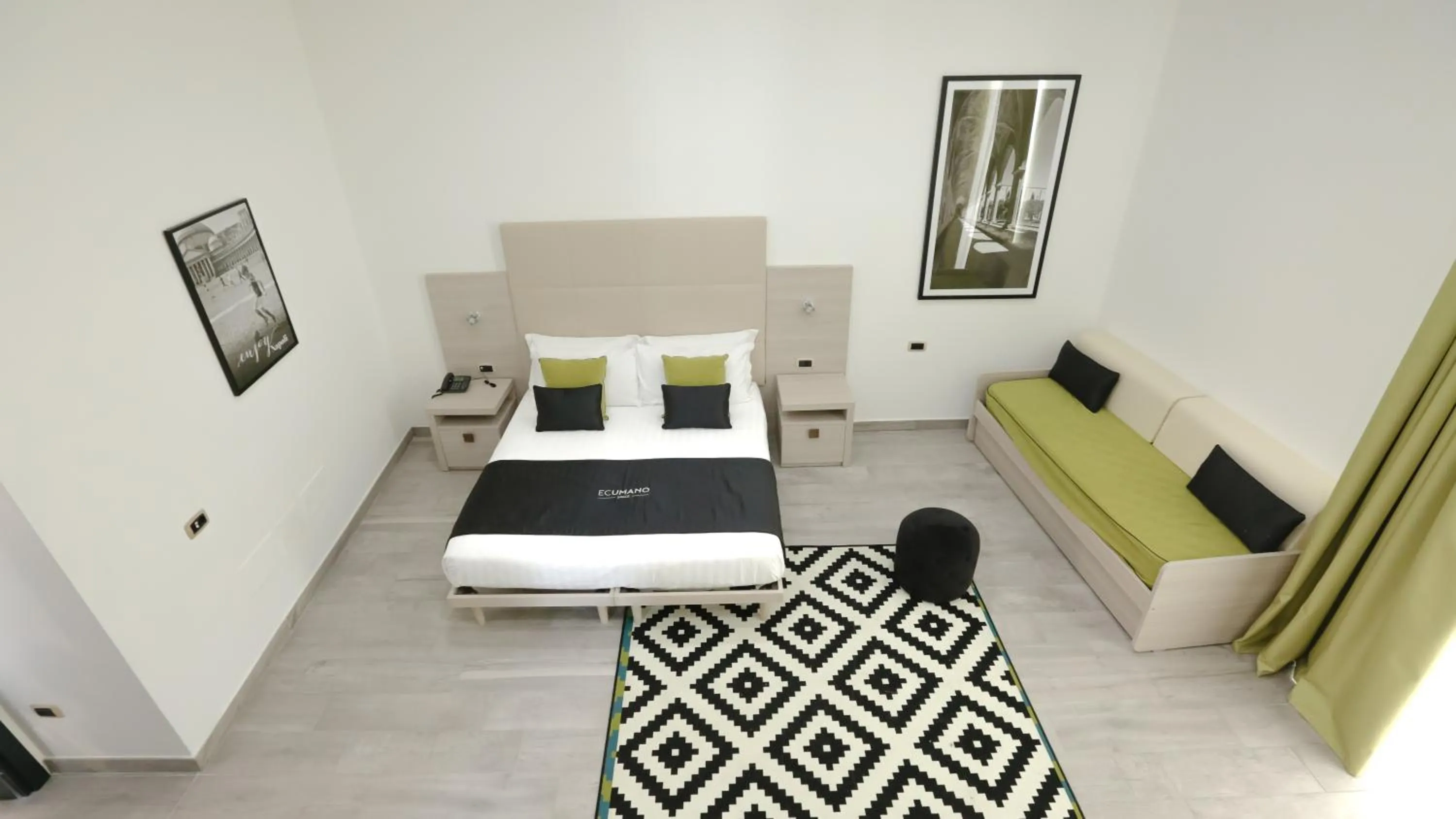 Bedroom, Bed in Ecumano Space