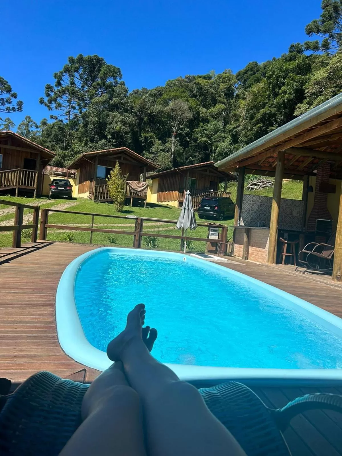 Swimming Pool in Pousada São Miguel