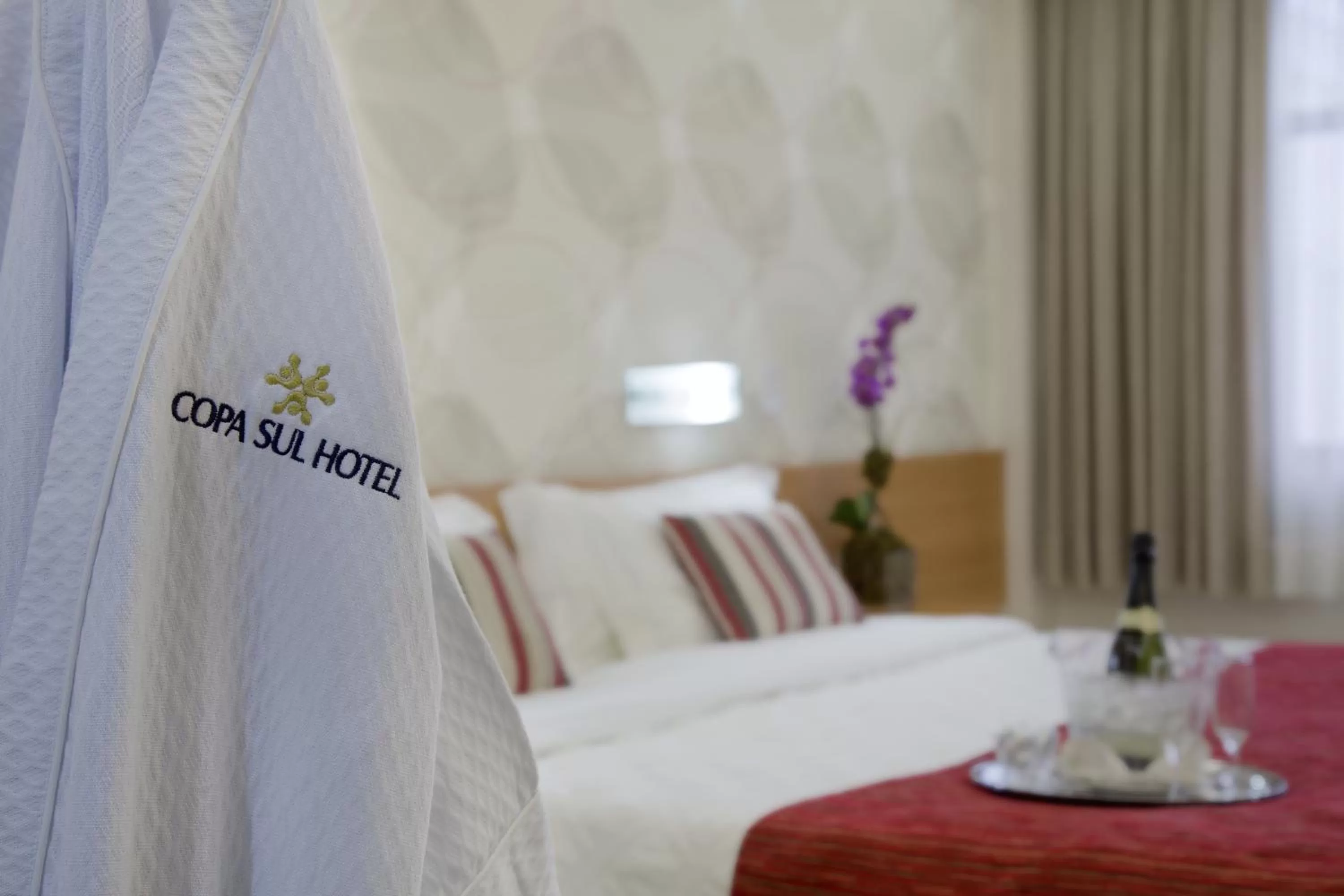 Decorative detail, Bed in Copa Sul Hotel