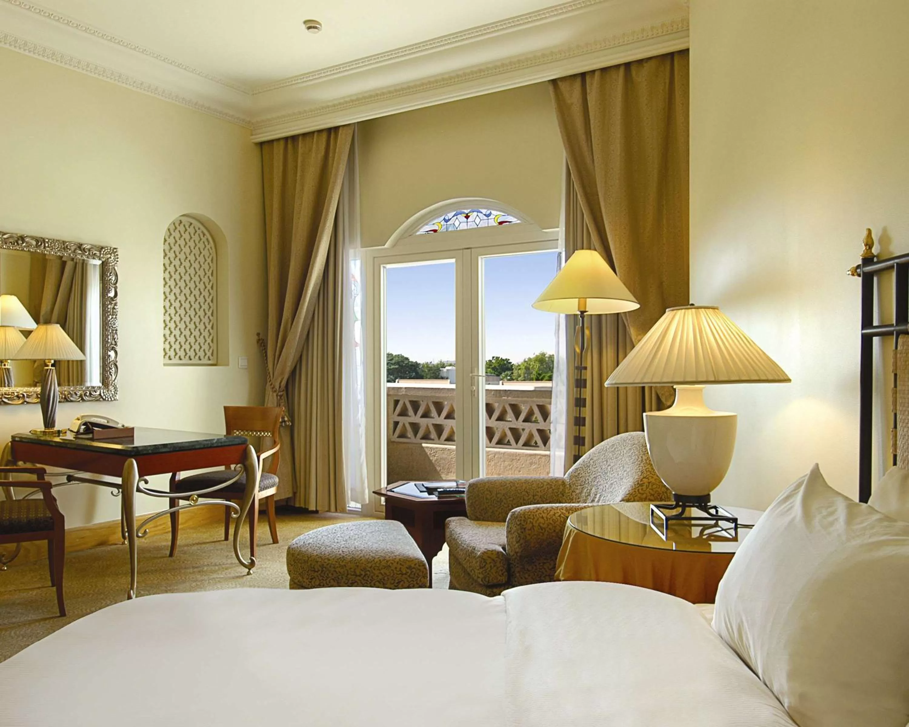 Photo of the whole room, Bed in Grand Hyatt Muscat