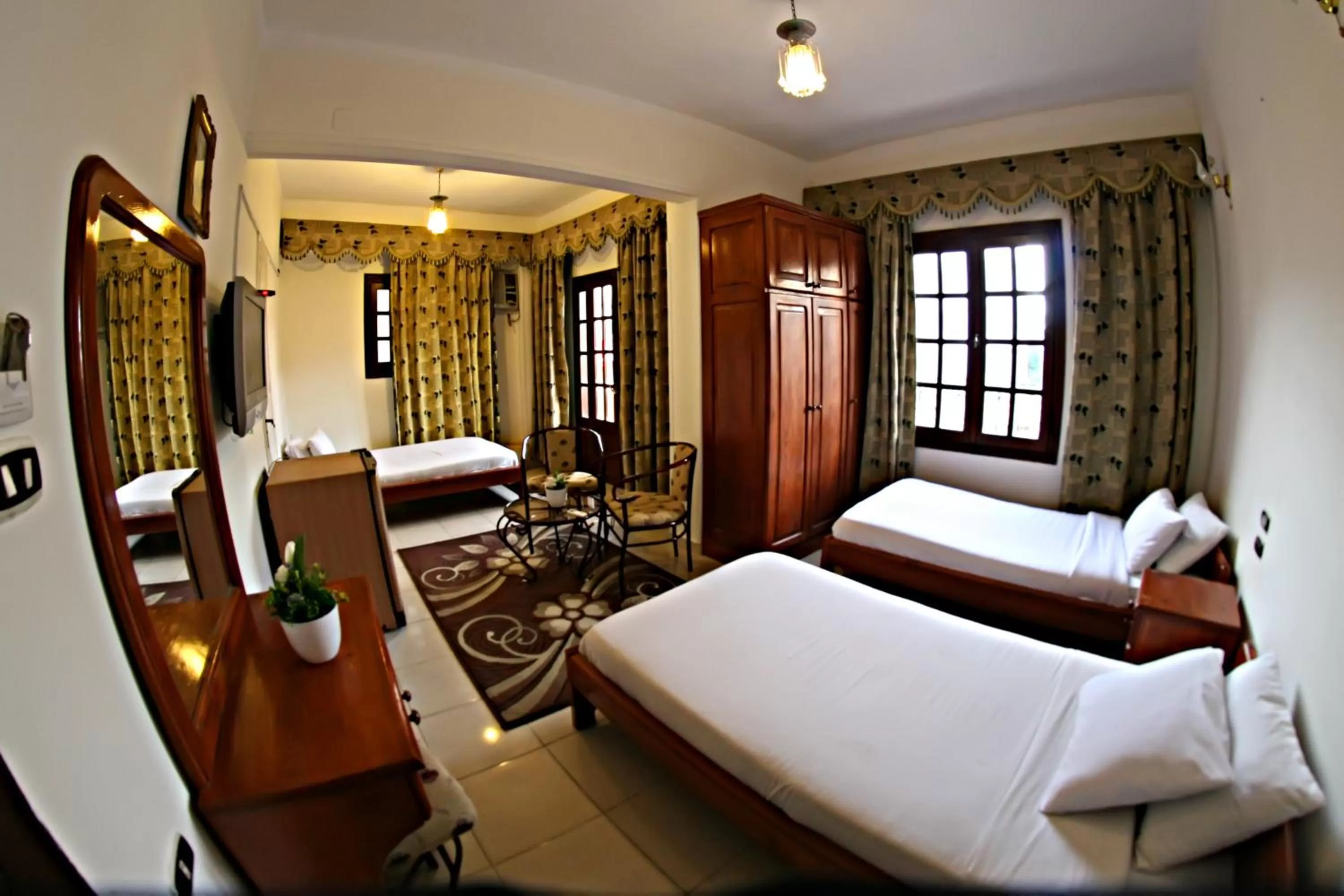 Photo of the whole room, Bed in Luxor Hotel Hurghada