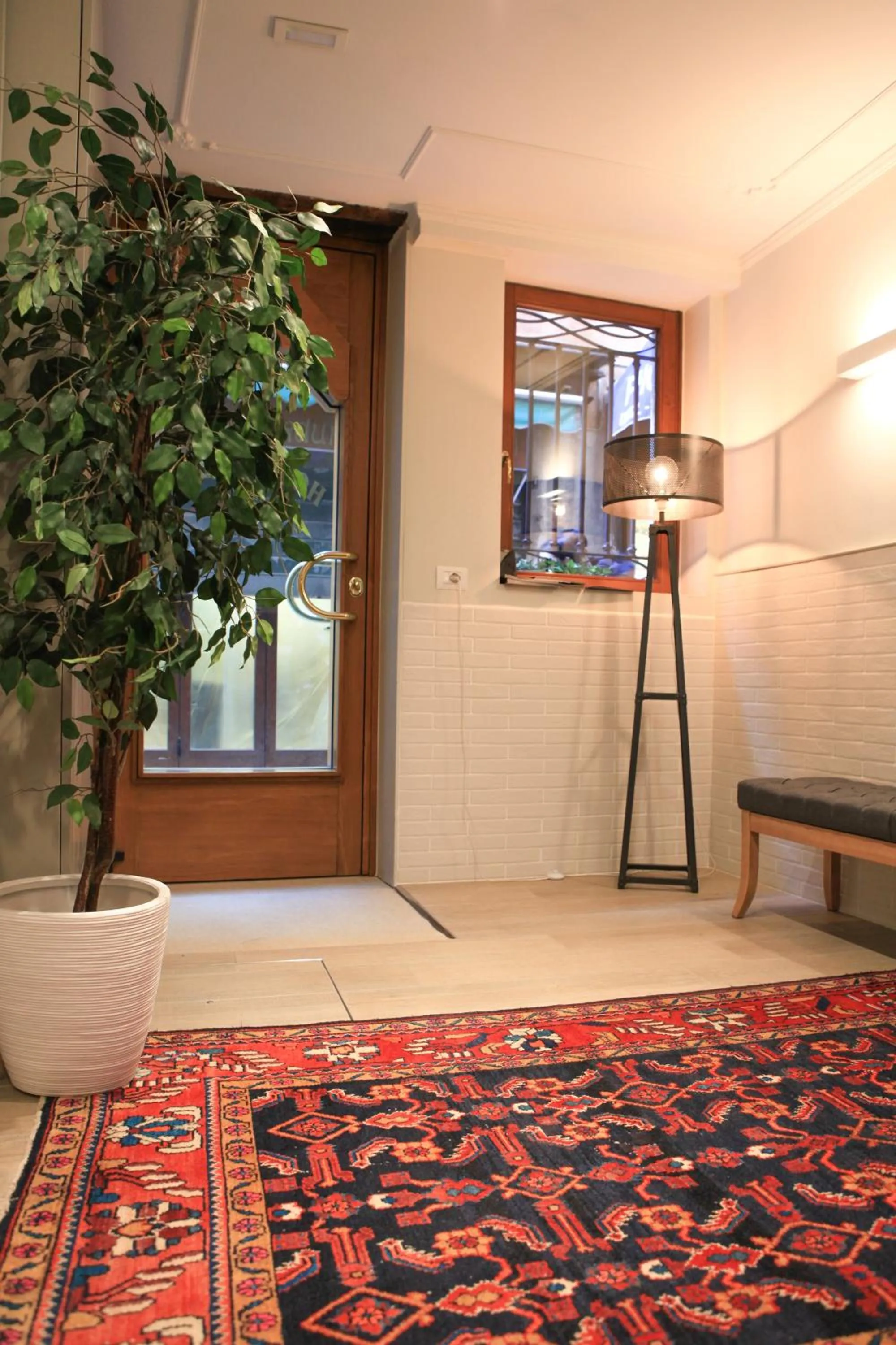 Lobby or reception in Hotel Bridge