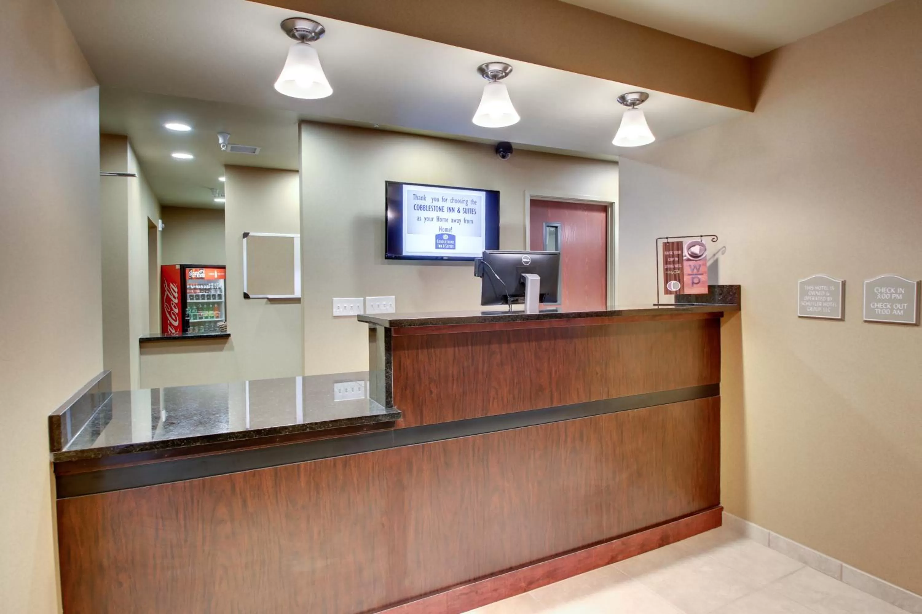 Lobby or reception in Cobblestone Inn & Suites - Schuyler