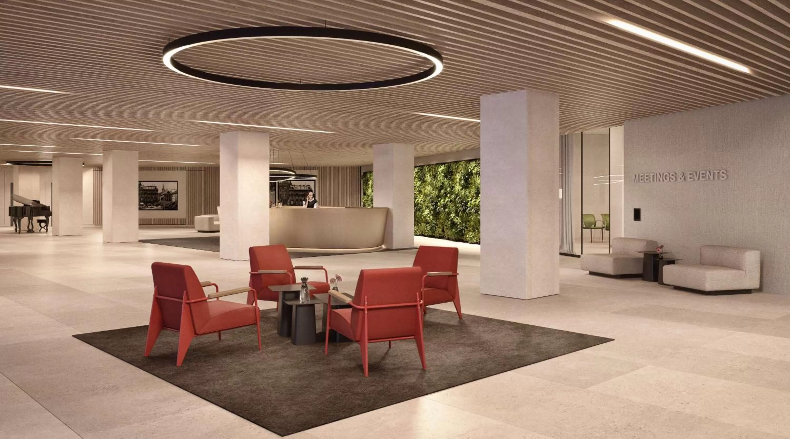 Lobby or reception in Park Inn by Radisson Danube Bratislava