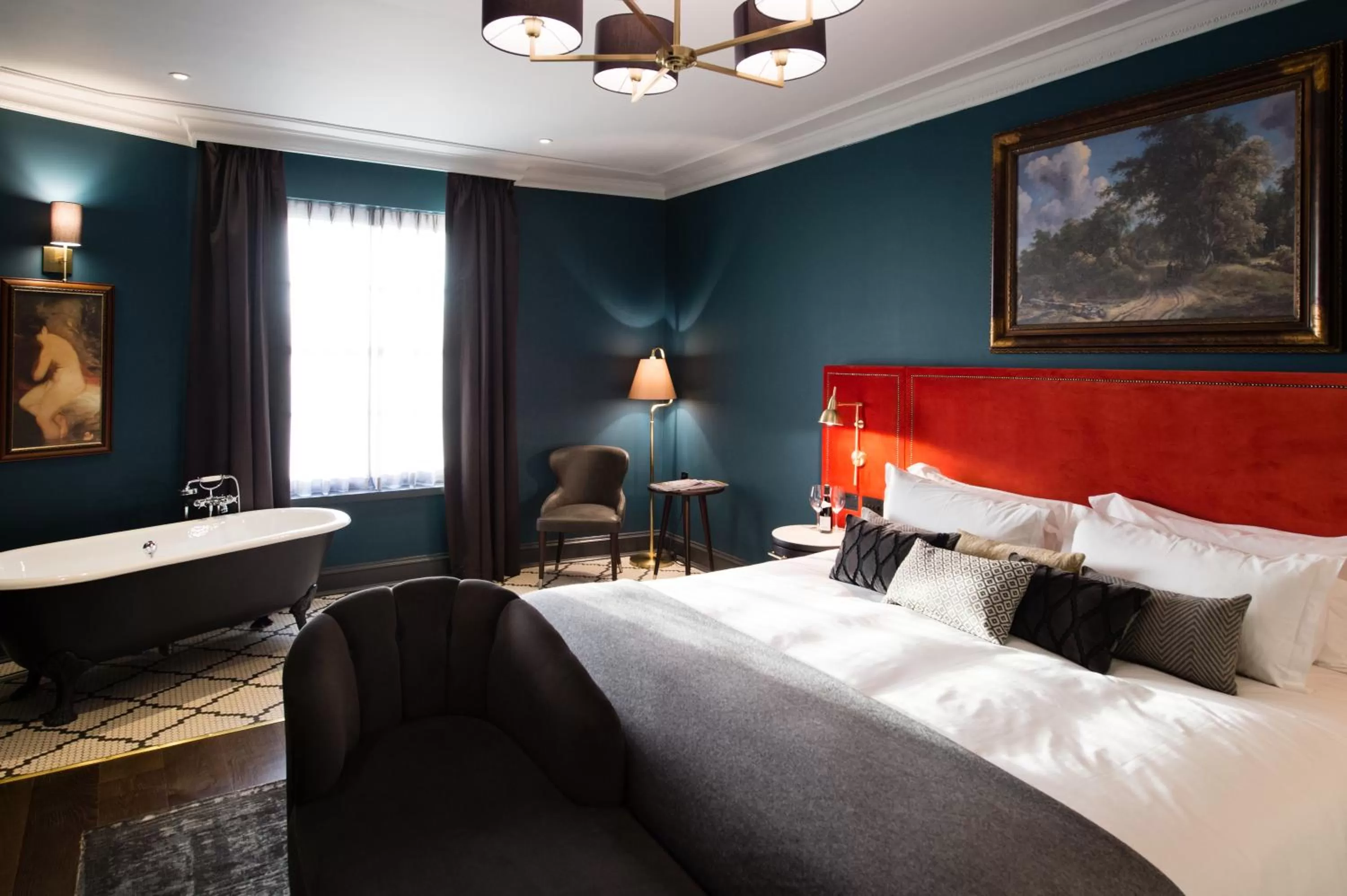 Bedroom, Bed in Avon Gorge by Hotel du Vin