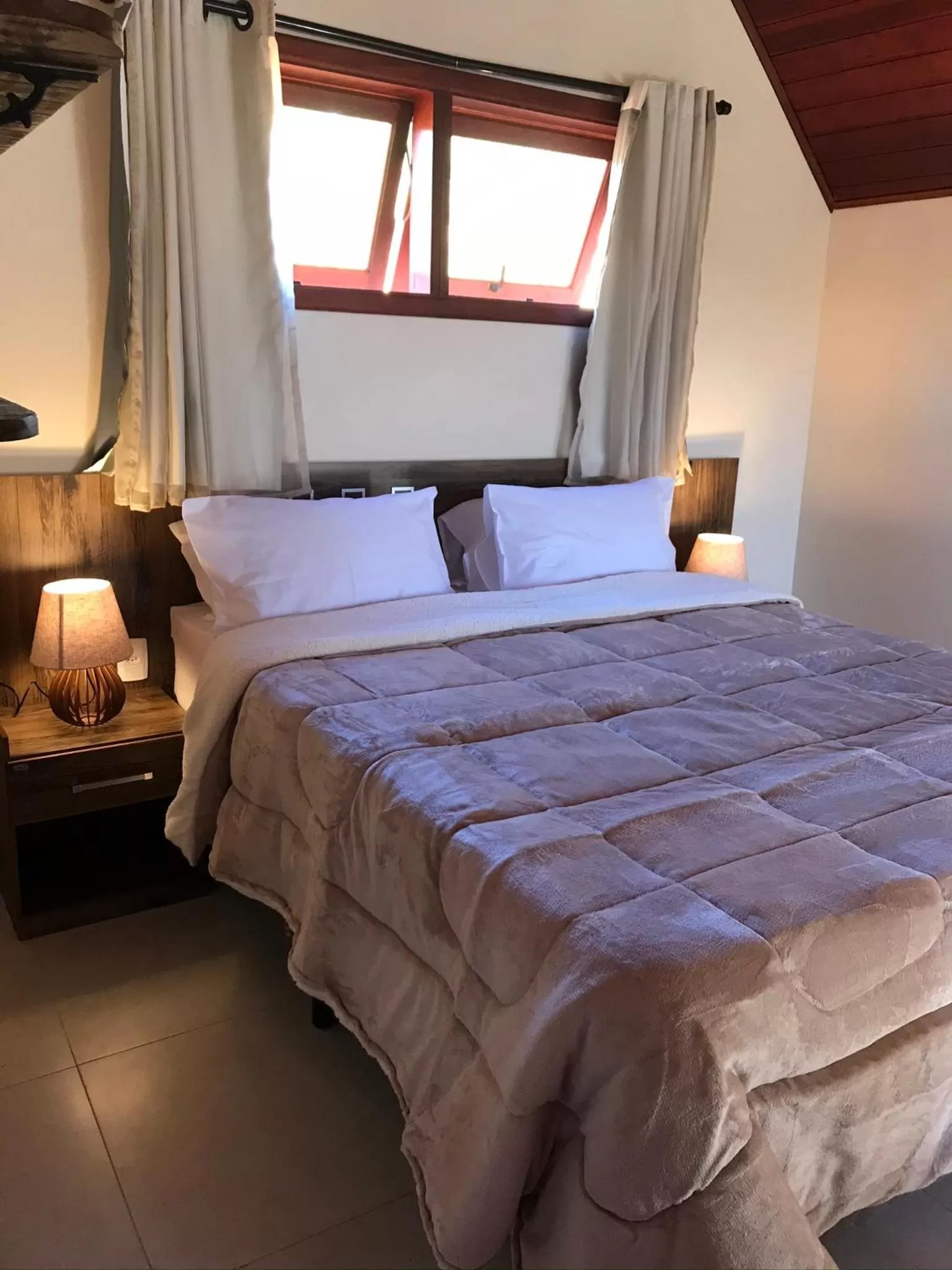 Bed in Pousada Villarejo