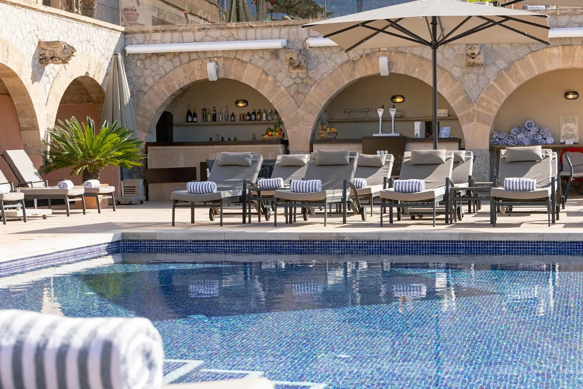 Swimming pool in Hospes Maricel y Spa, Palma de Mallorca, a Member of Design Hotels