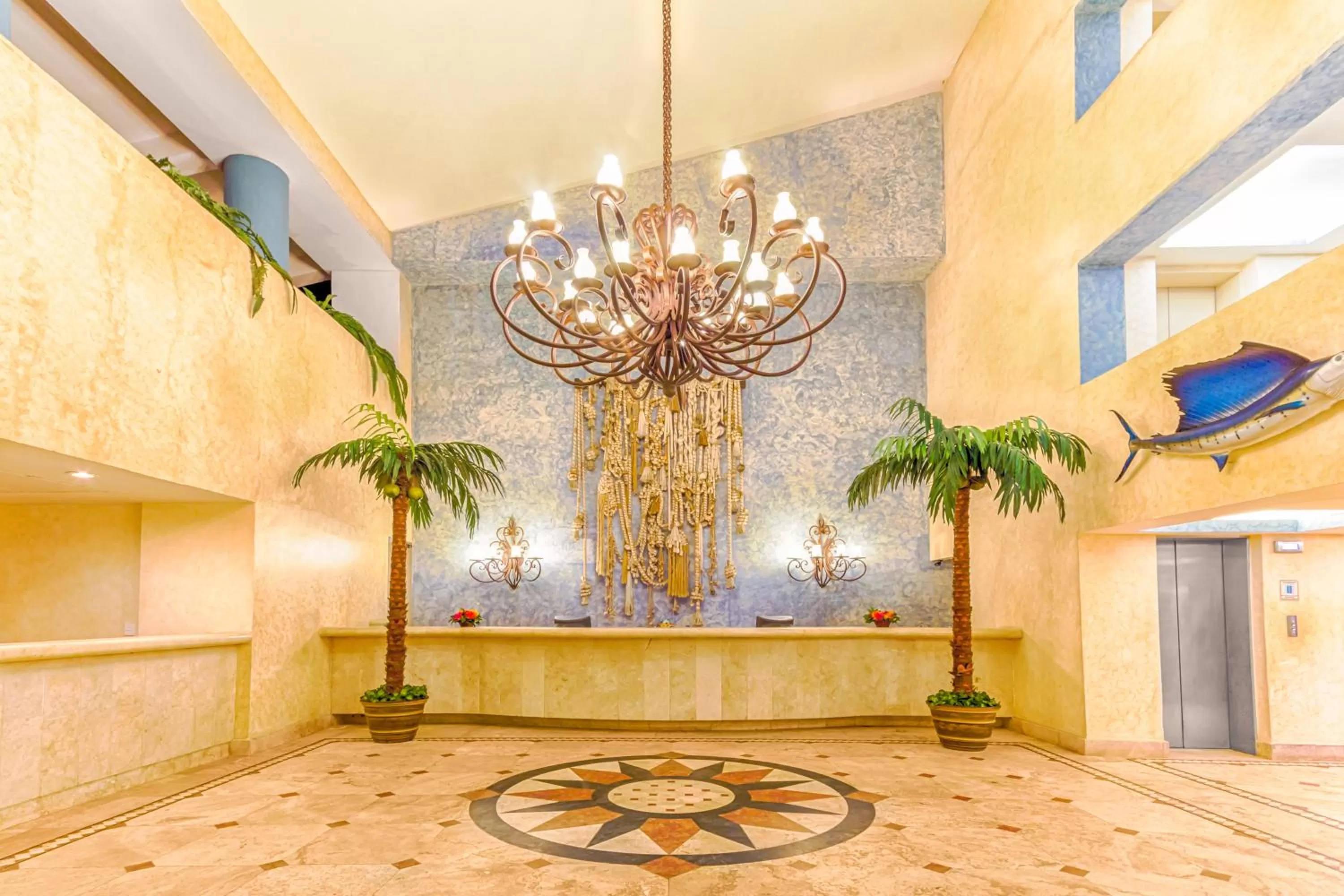 Lobby or reception in Posada Real Ixtapa