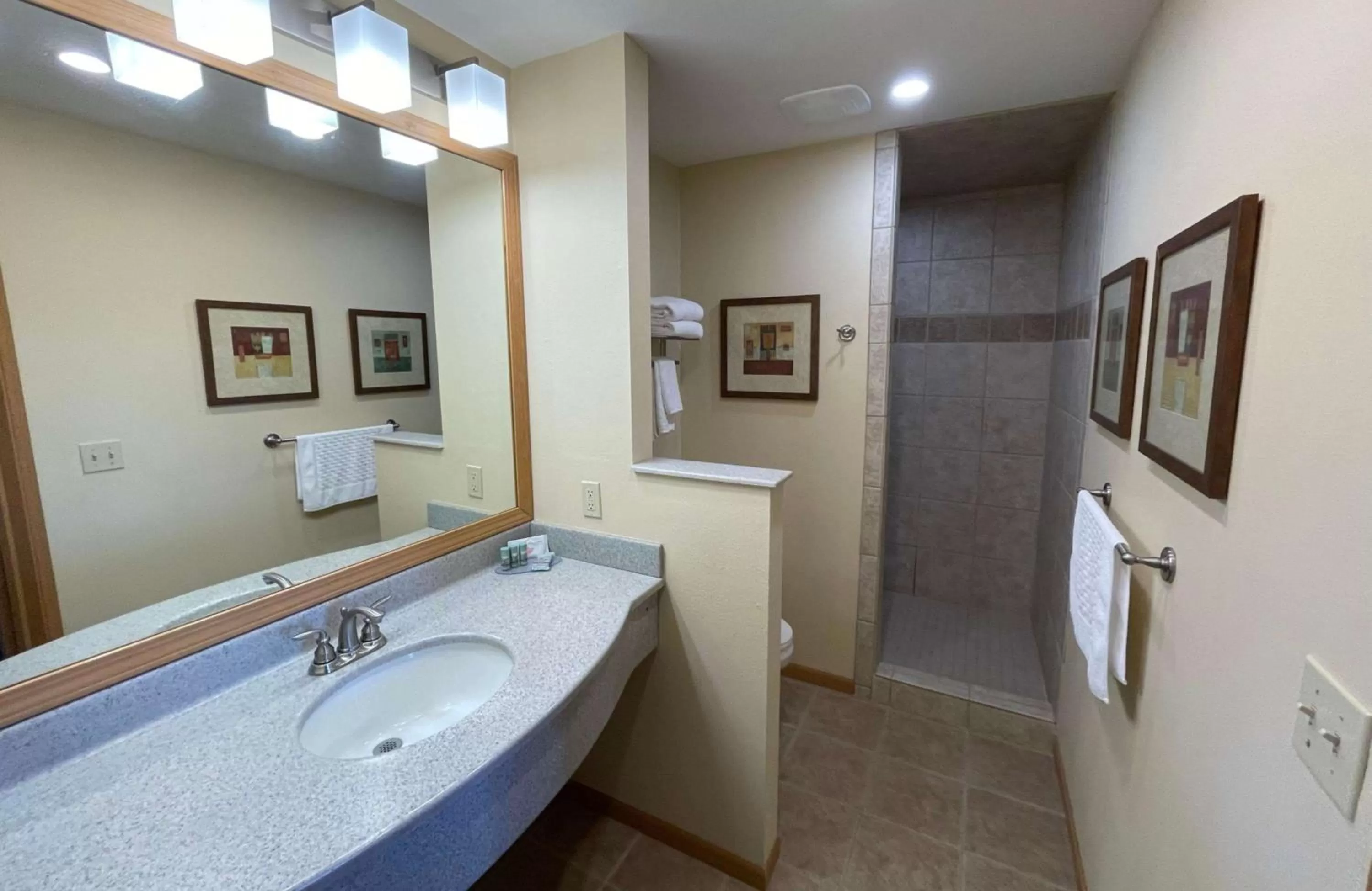 Bathroom in Crossroads Hotel & Event Center