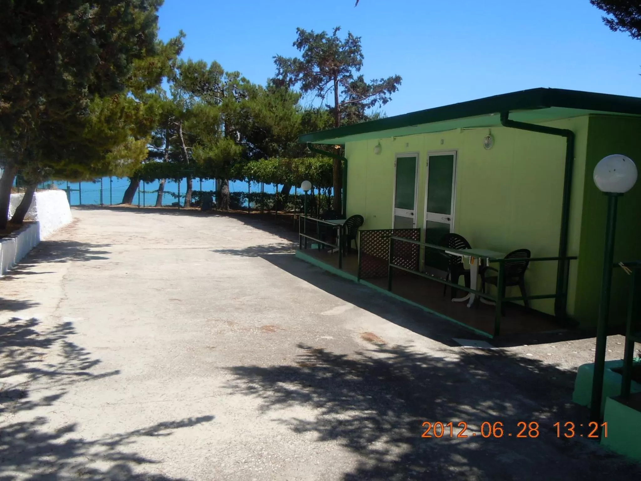 Patio in Pensione San Michele