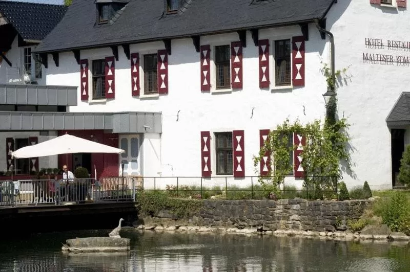 Facade/entrance in Malteser Komturei Hotel / Restaurant