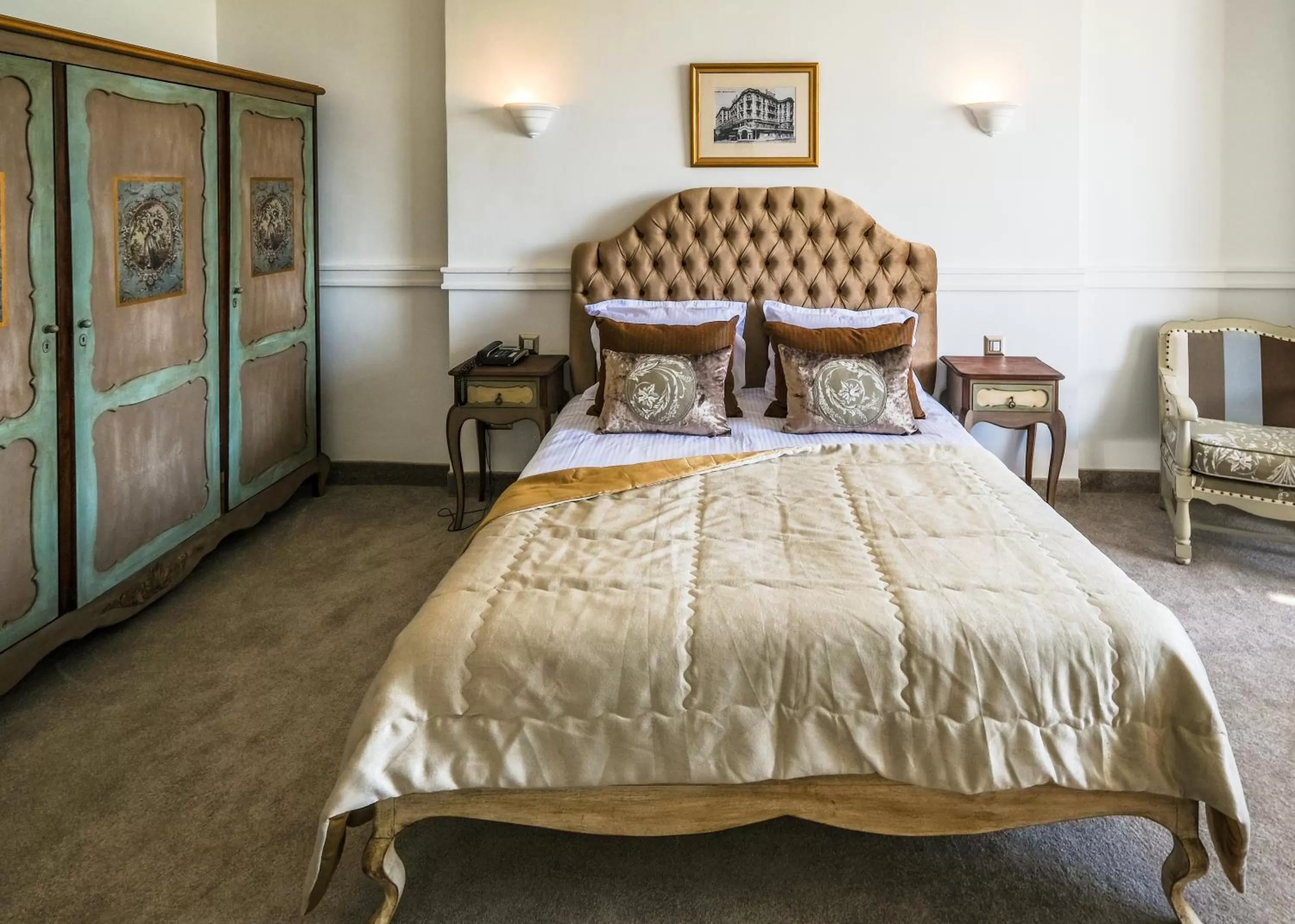 Bed in Majestic Hotel