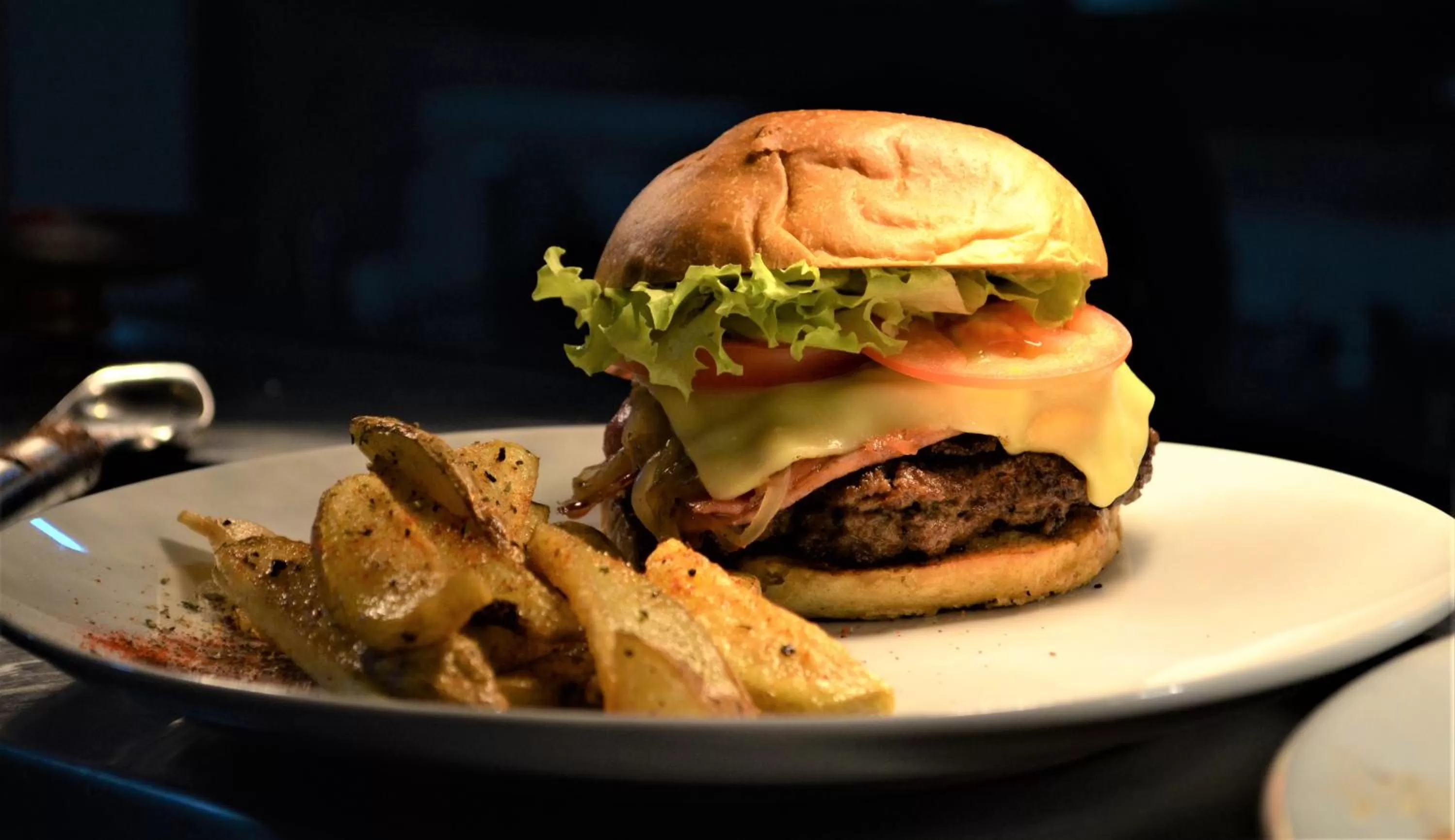 Food in Hotel Refugio Pozo Azul