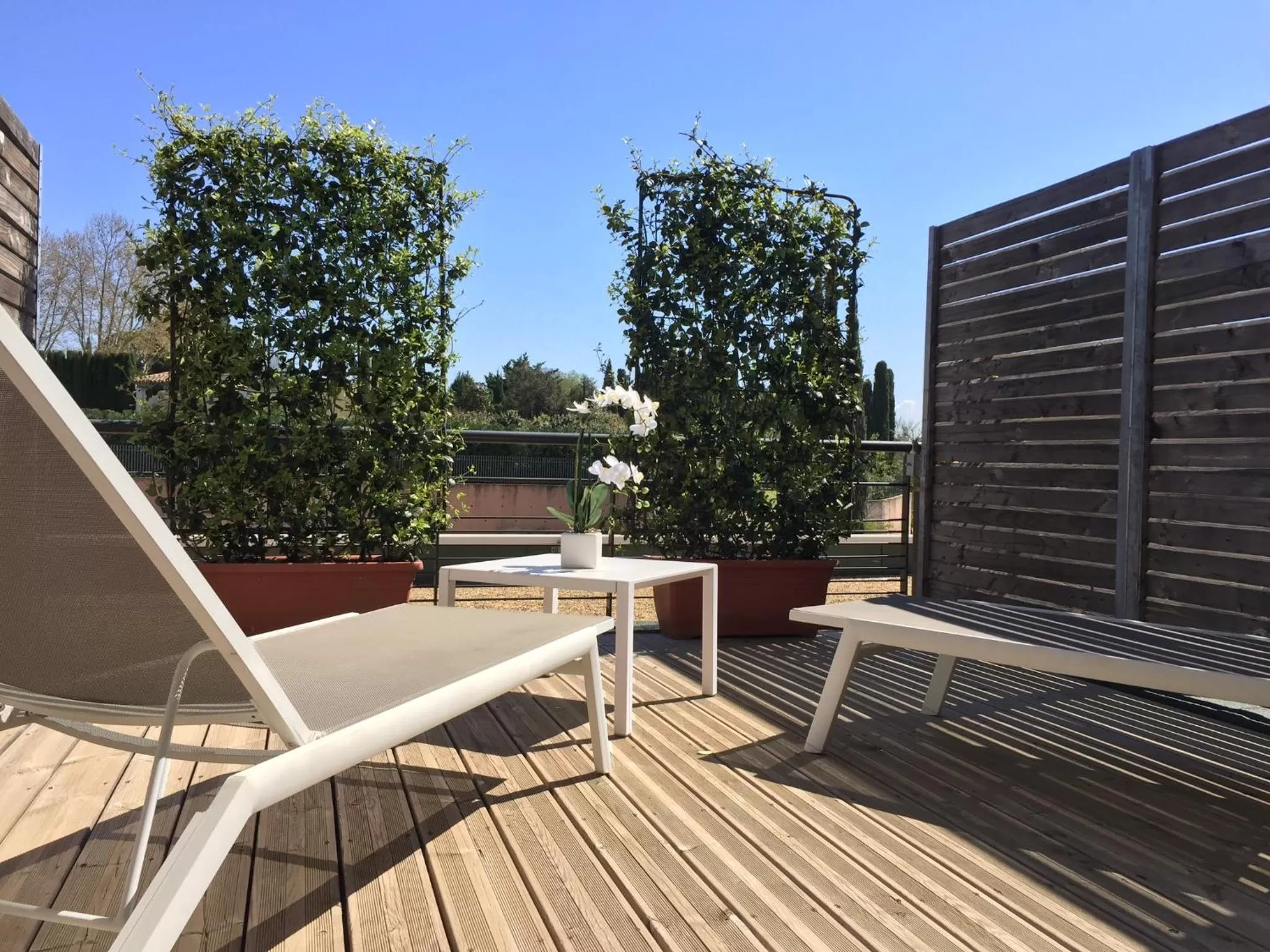 Patio in Les Terrasses D'Aix - Studio avec Grande Terrasse privée