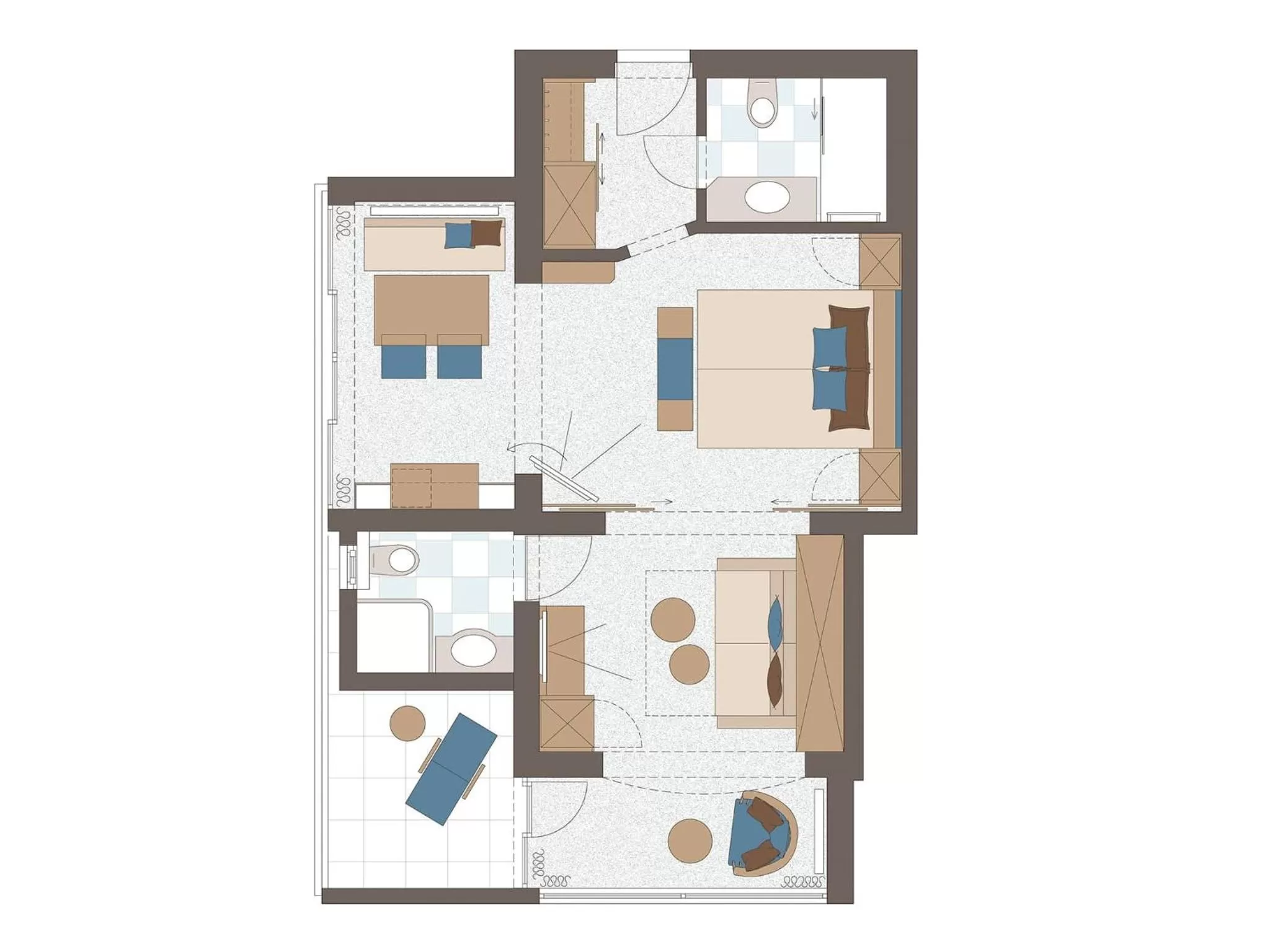 Photo of the whole room in Sendlhofer's