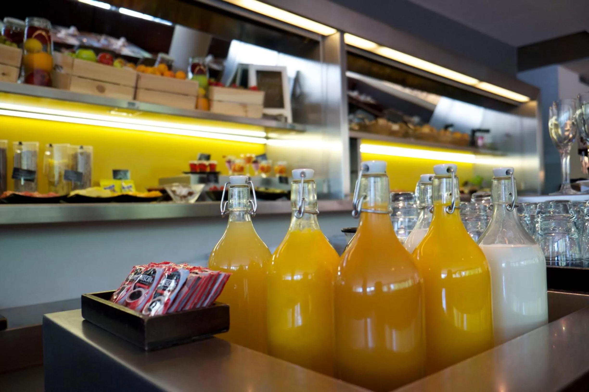 Buffet breakfast in B Hotel