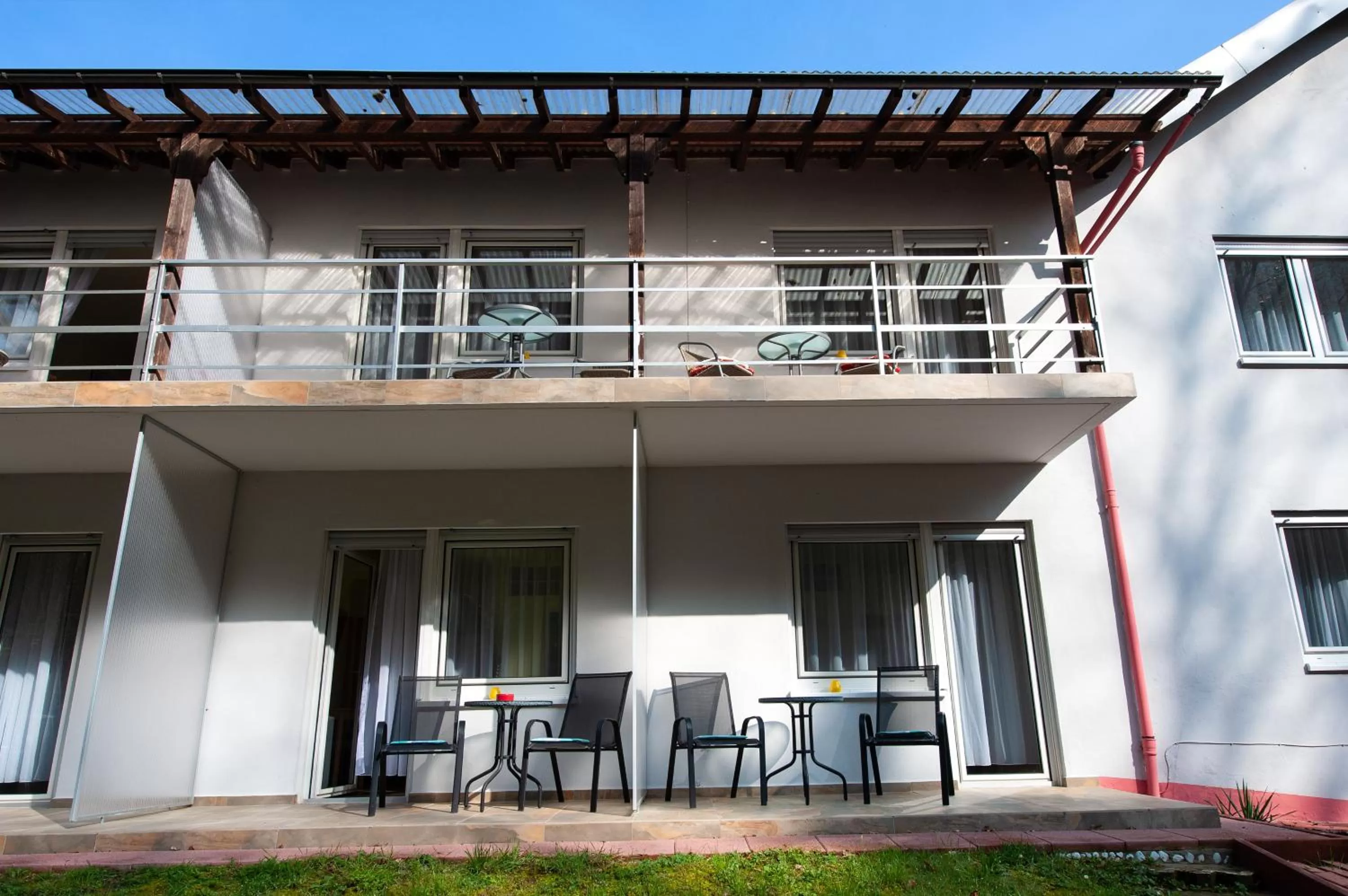 Balcony/Terrace in Hotel Blüchertal