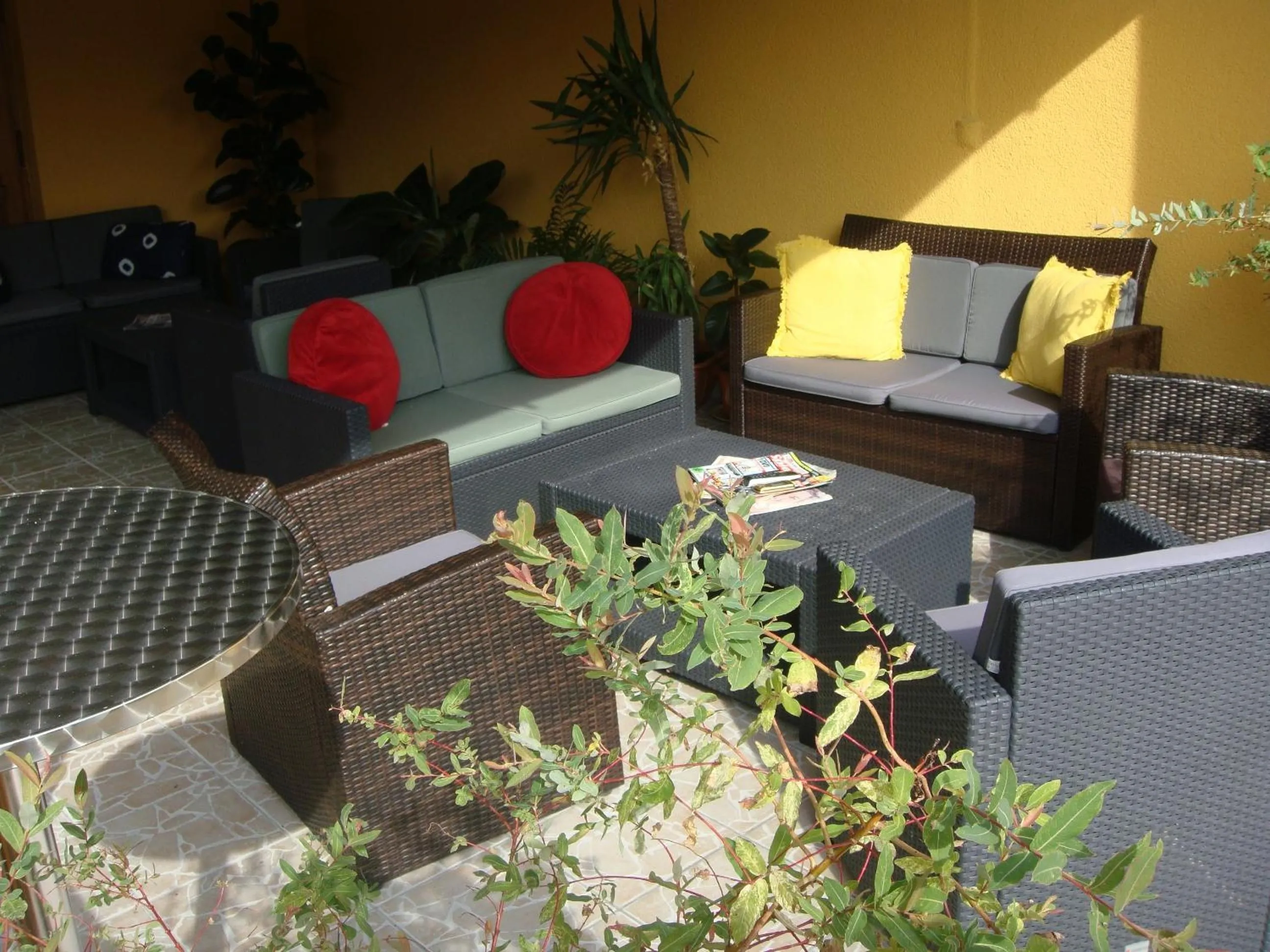 Garden in Hotel Smart-Inn