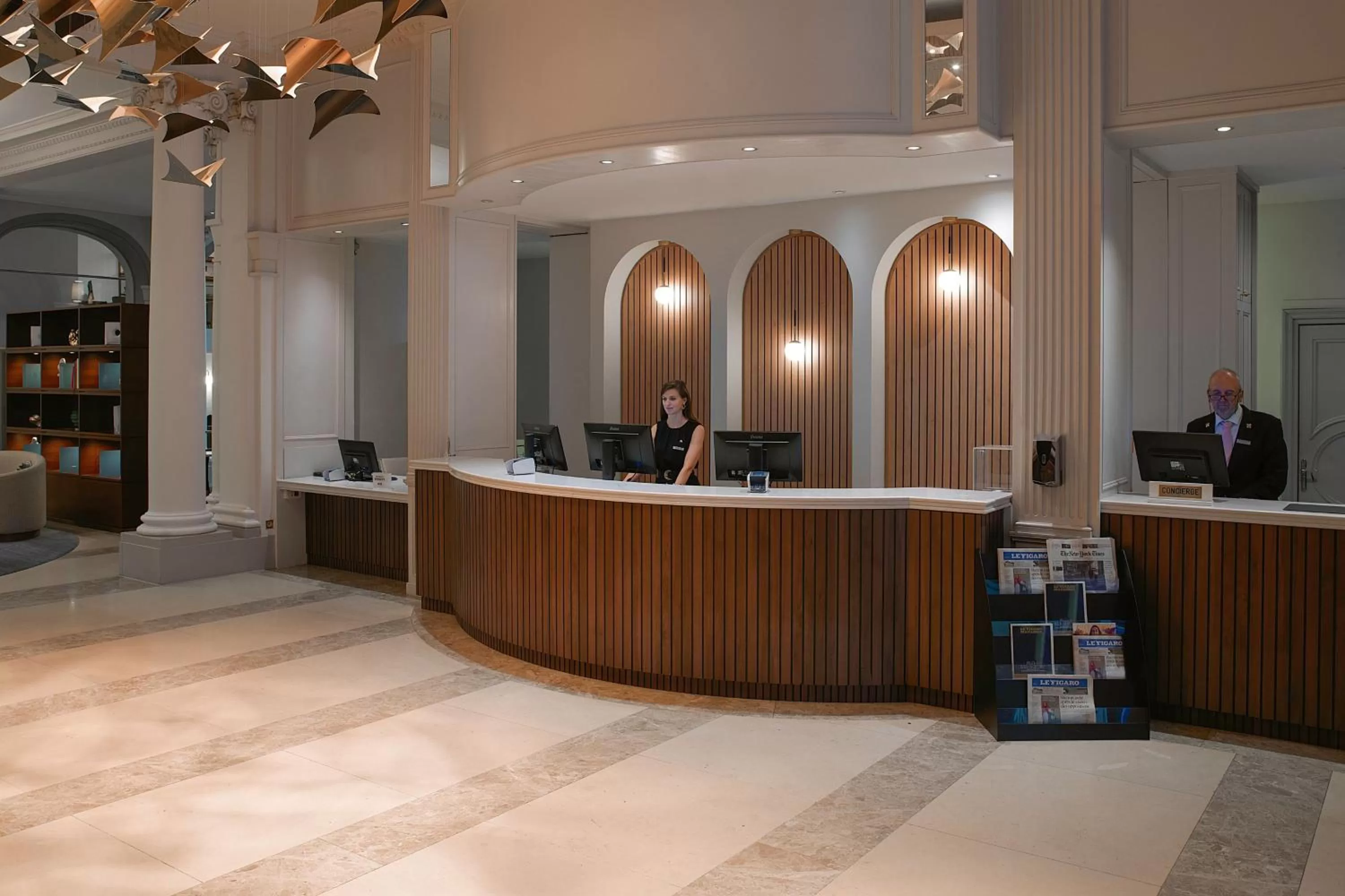 Lobby or reception in Paris Marriott Opera Ambassador Hotel