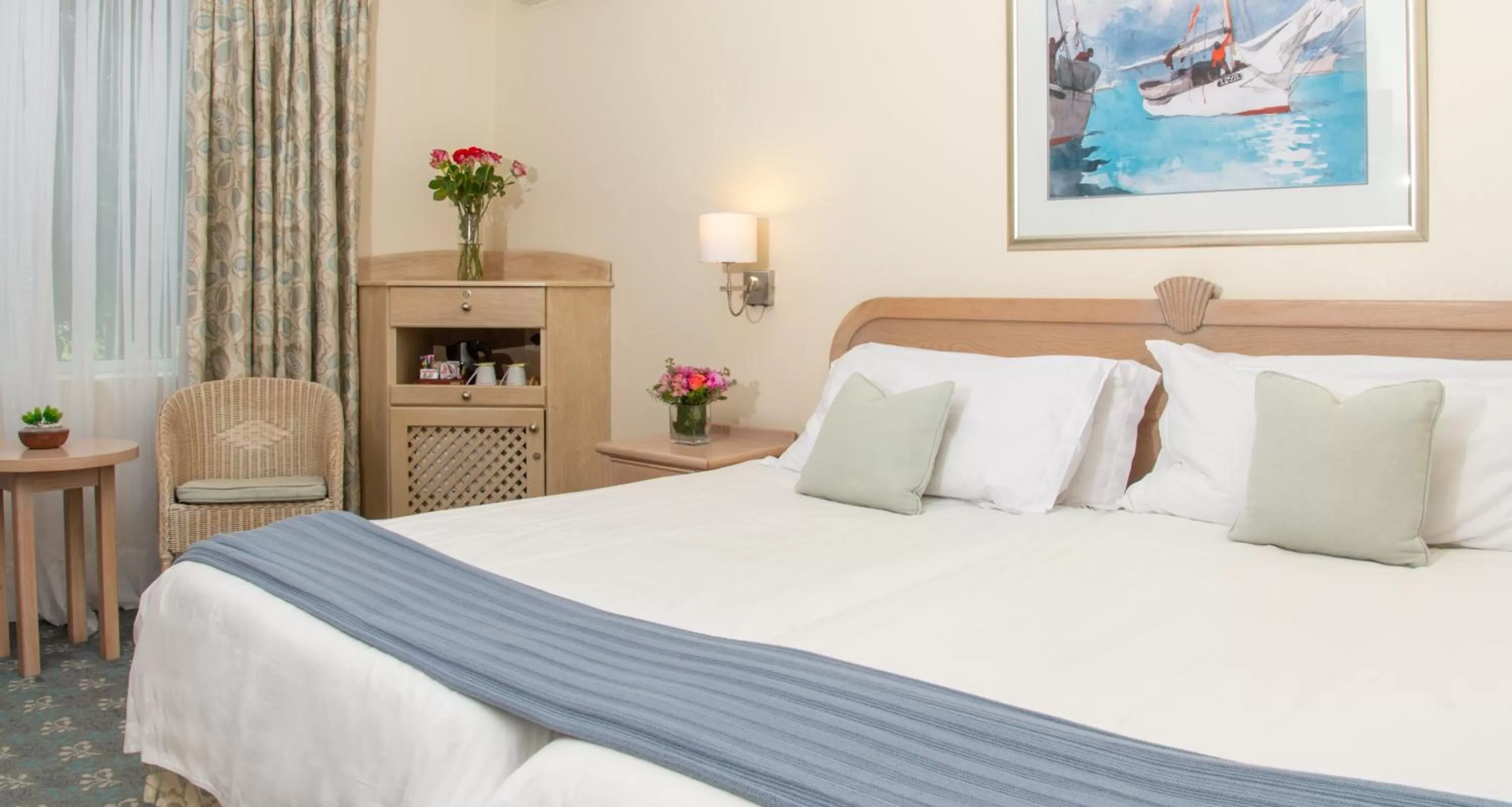 Bed in The Beach Hotel