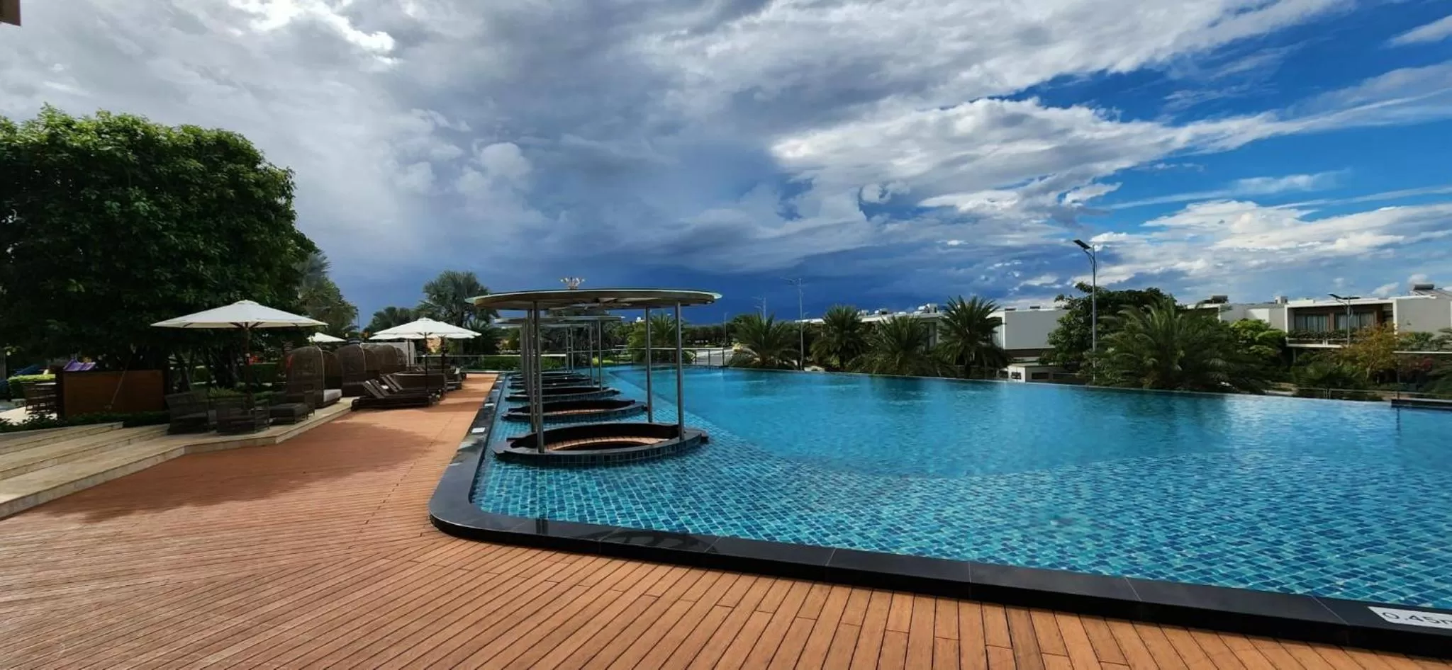 Swimming pool in Wyndham Grand KN Paradise Cam Ranh