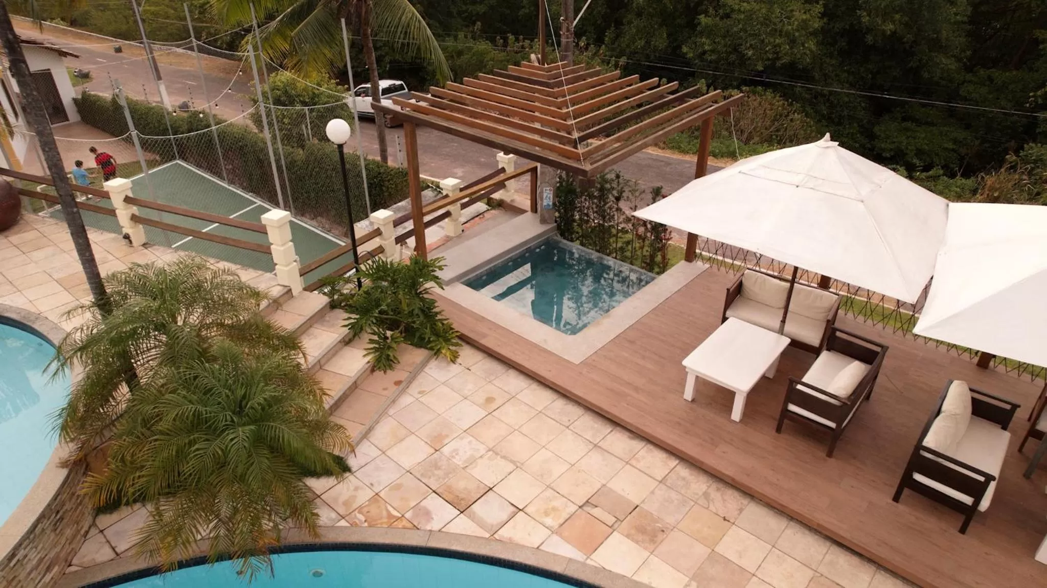 Pool View in Hotel Solar