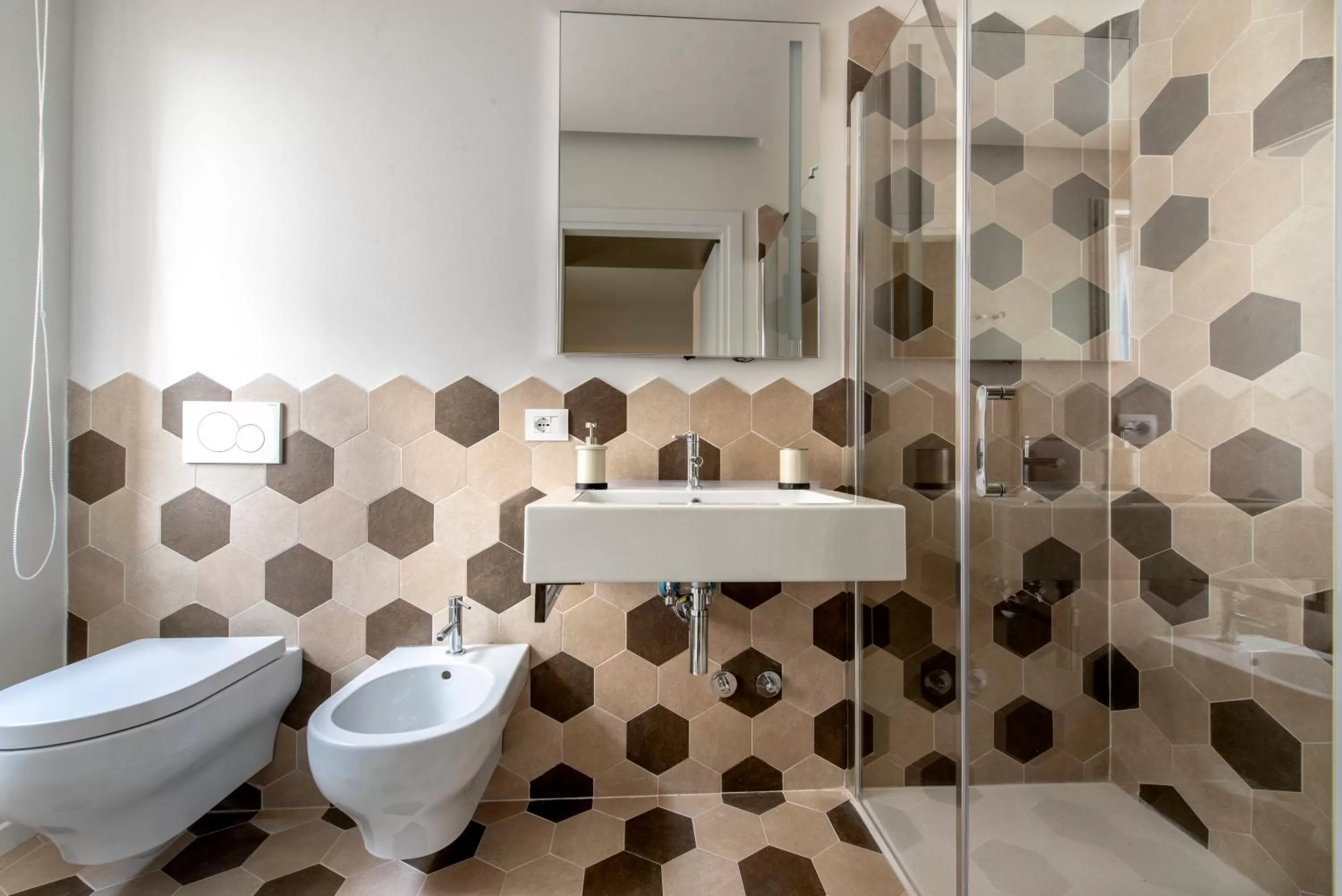 Shower in Casa Ercoli B&B