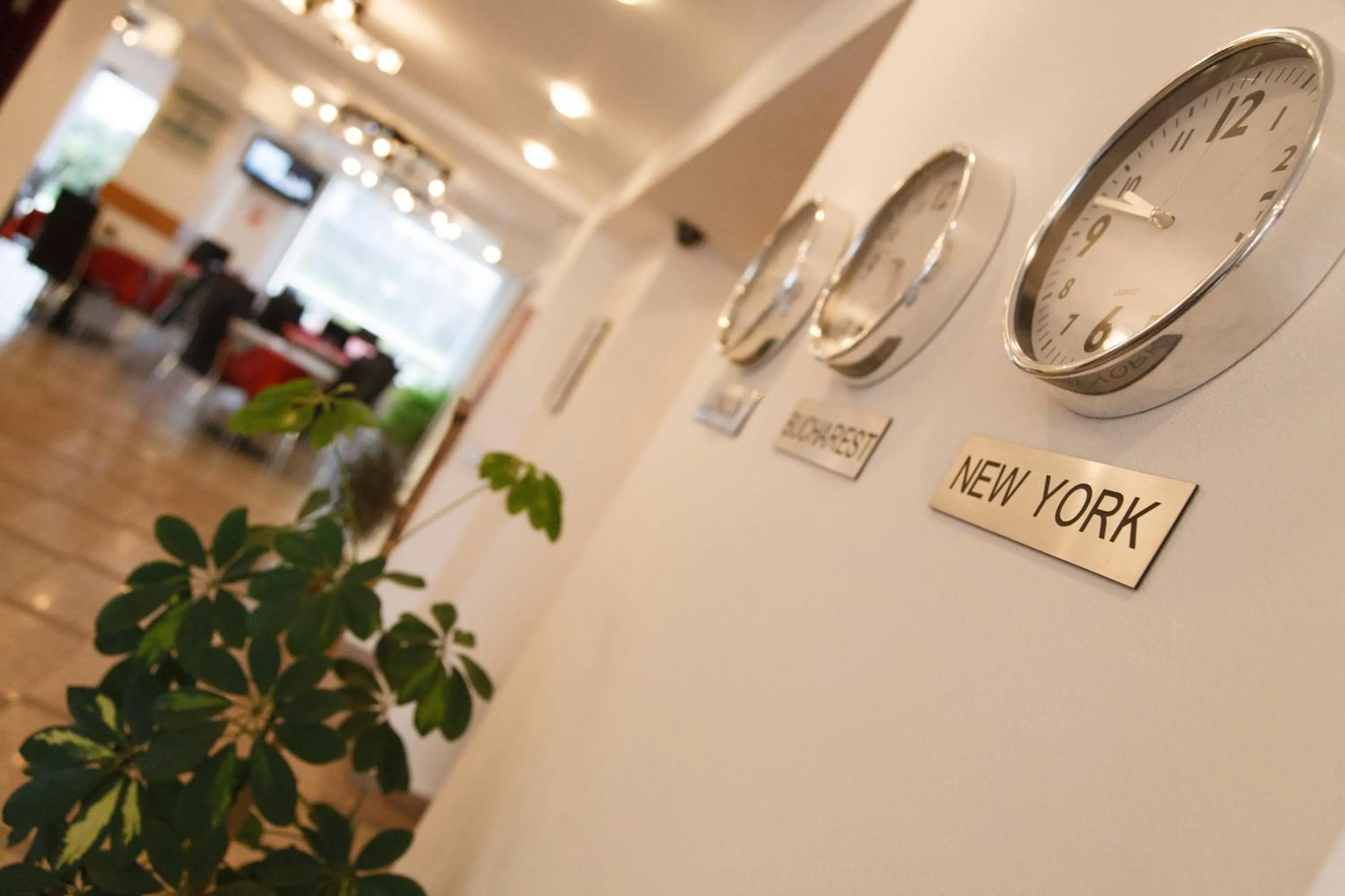 Decorative detail in Plus Hotel