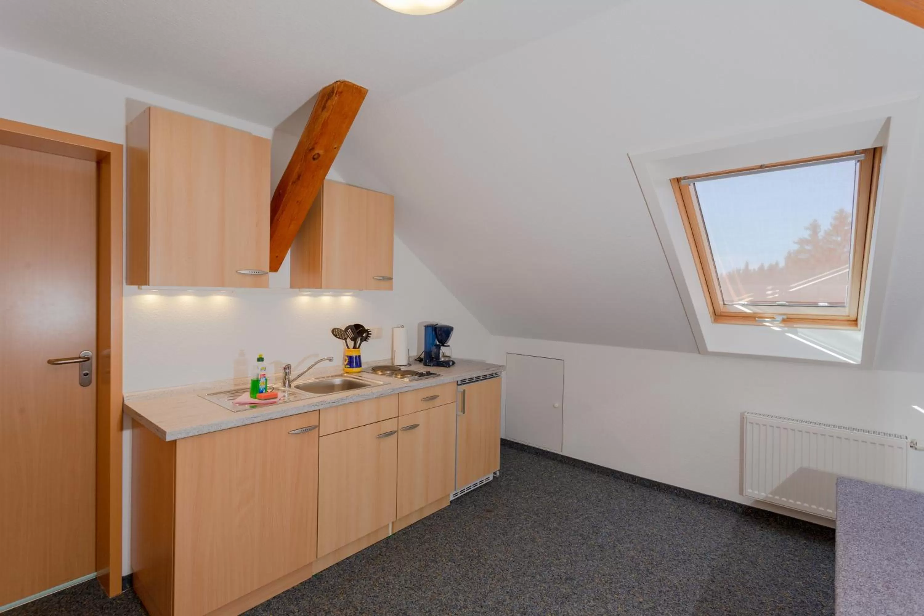 Kitchen or kitchenette in Sportpark Rabenberg