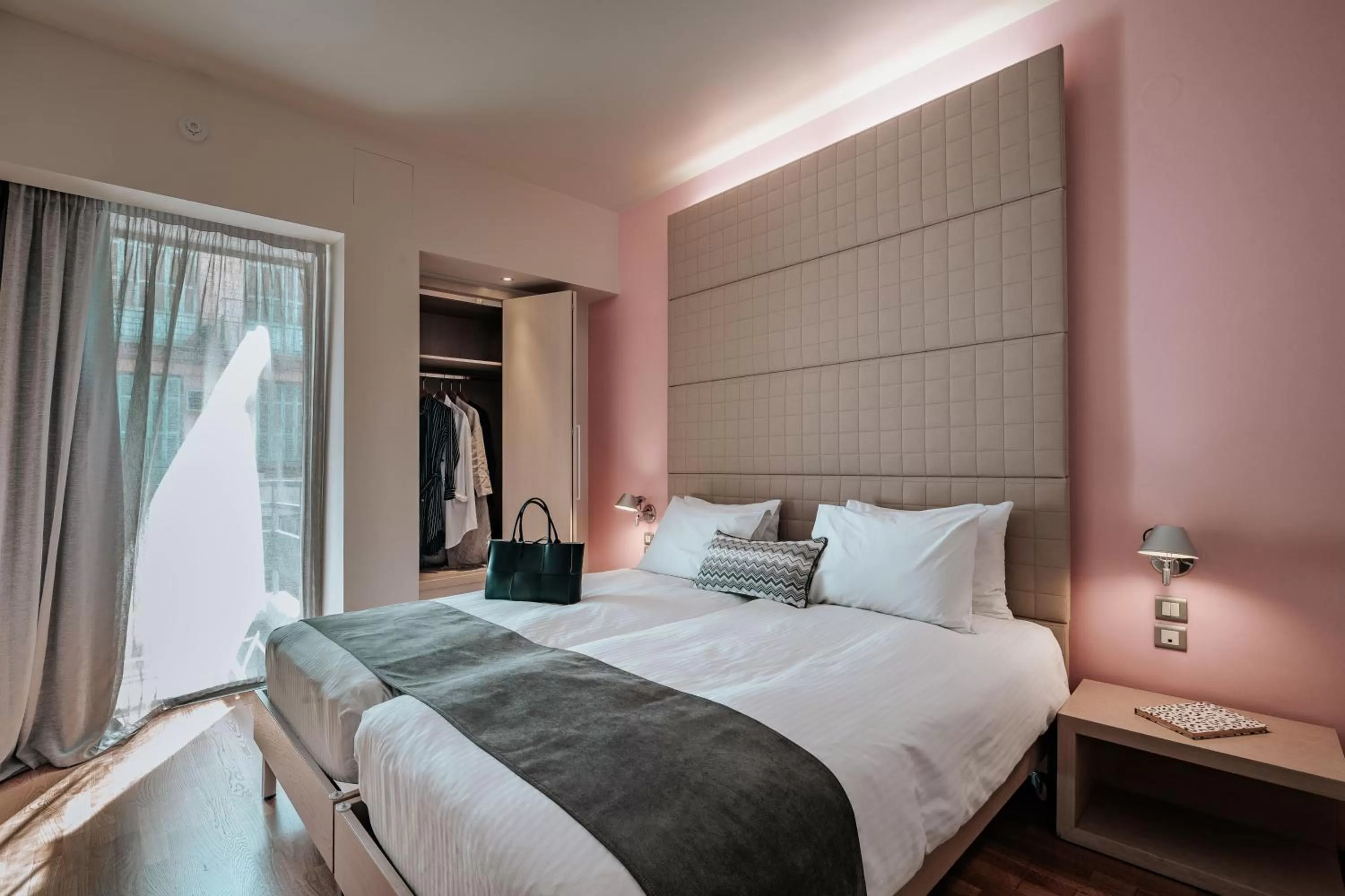 Bedroom, Bed in Domotel Olympia