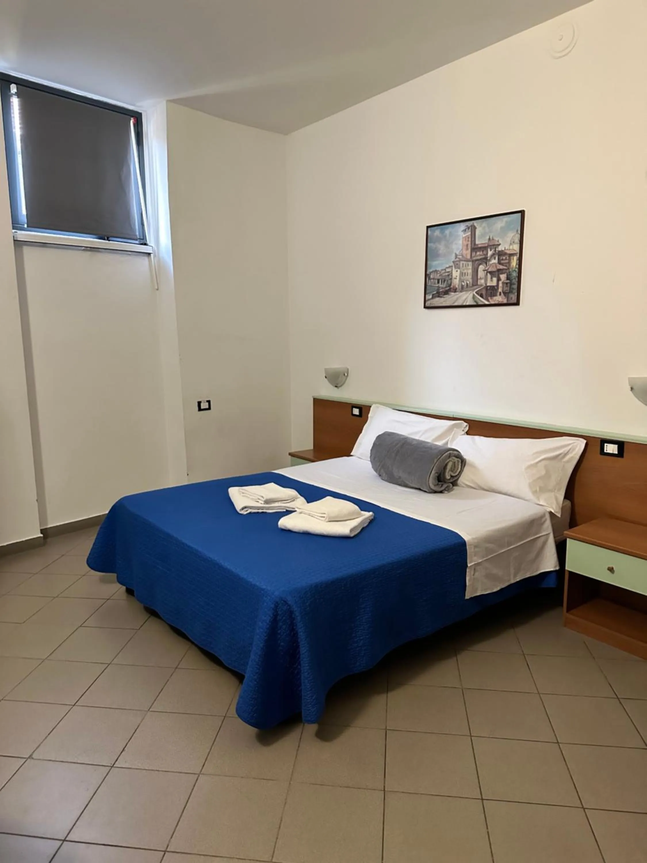 Bed in Hotel Mercurio