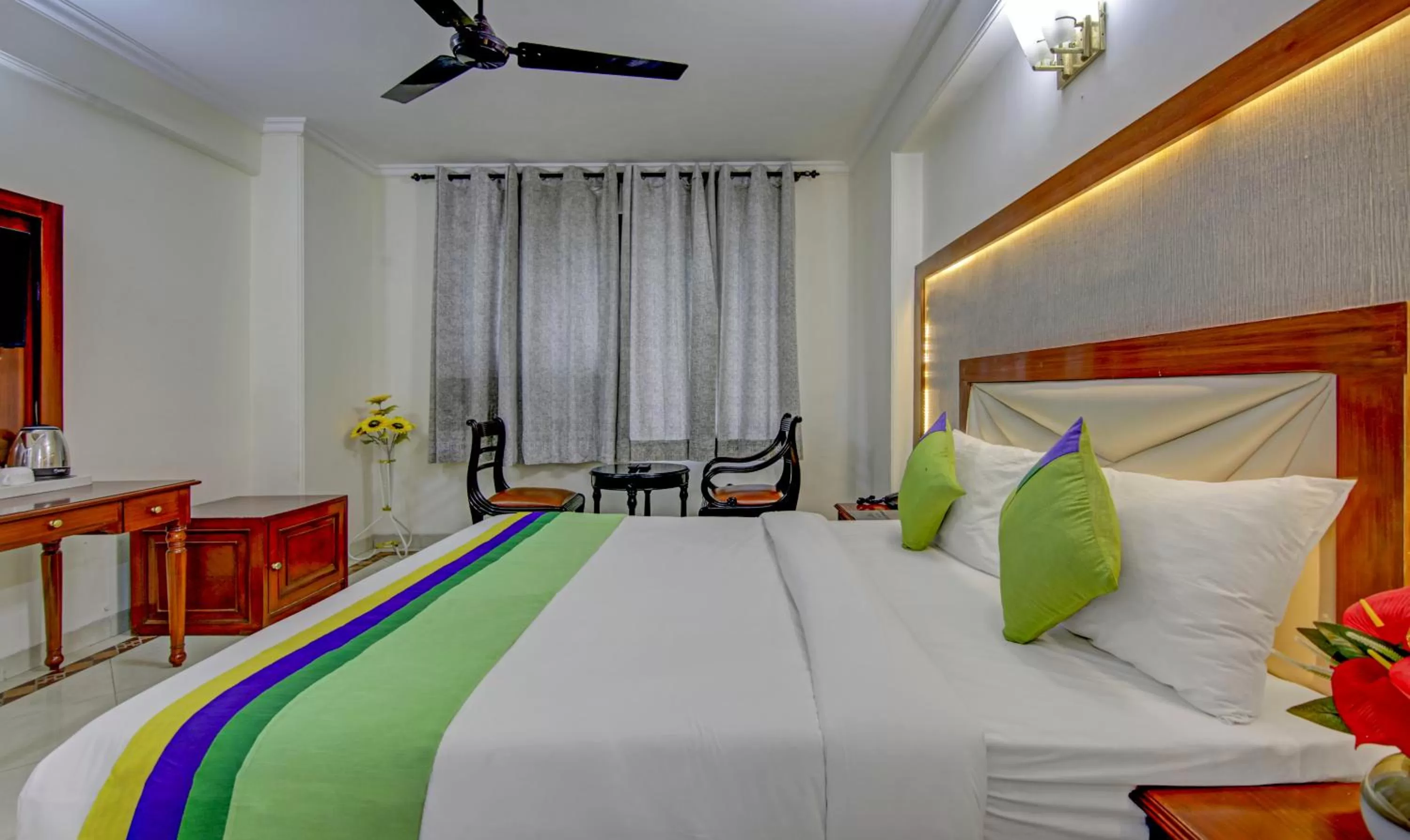 Bed in Treebo Trend Corporate Park