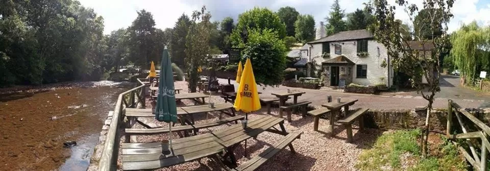 Patio in The Waterman's Arms