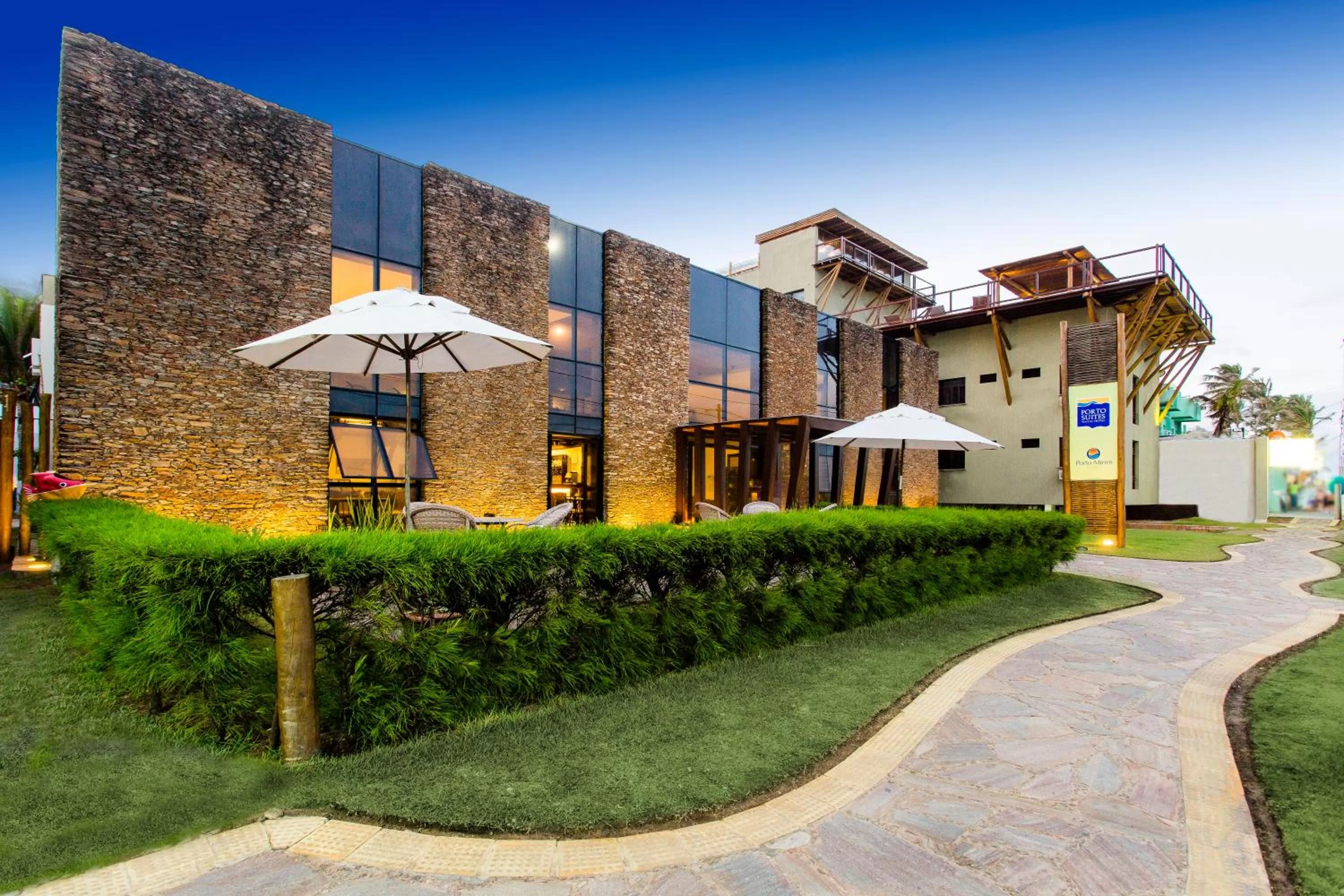 Facade/entrance in Porto Suítes Natal Hotel