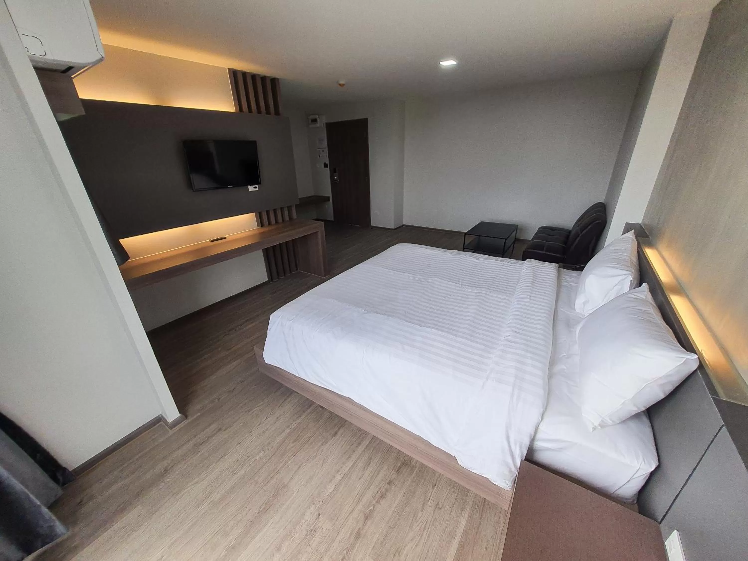 Photo of the whole room in โรงแรมดับเบิ้ลดี ปากเกร็ด Double D hotel