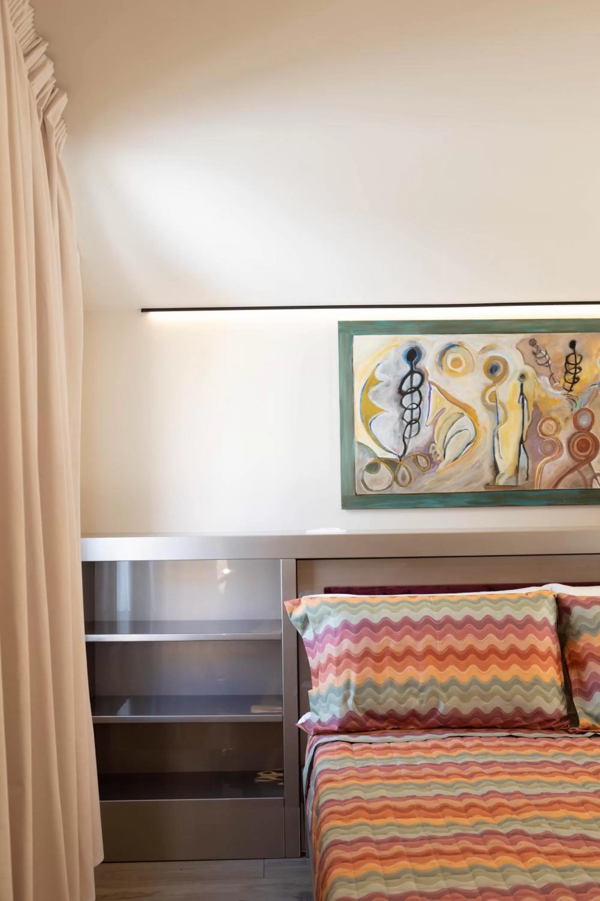 Bedroom, Bed in Vespasiani Suites