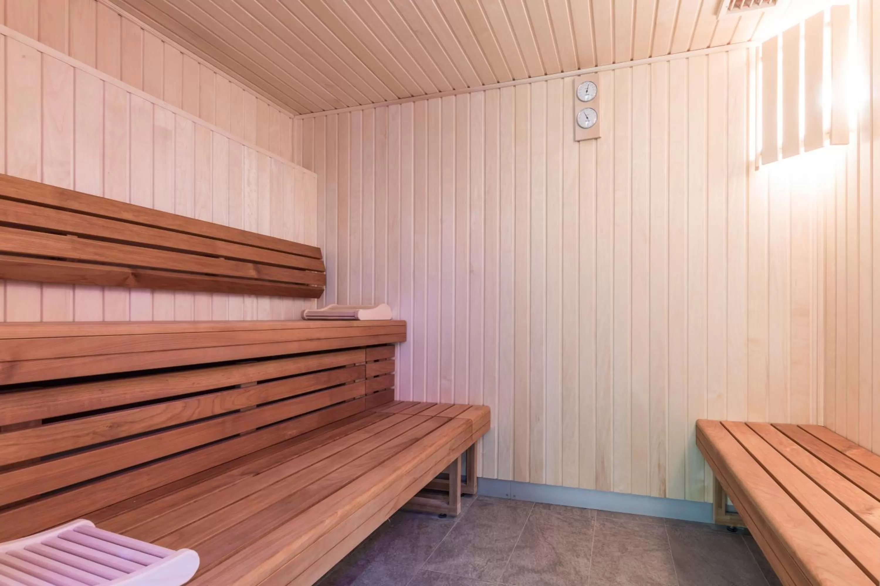 Sauna in Résidence Pierre & Vacances Premium Presqu'Ile de la Touques