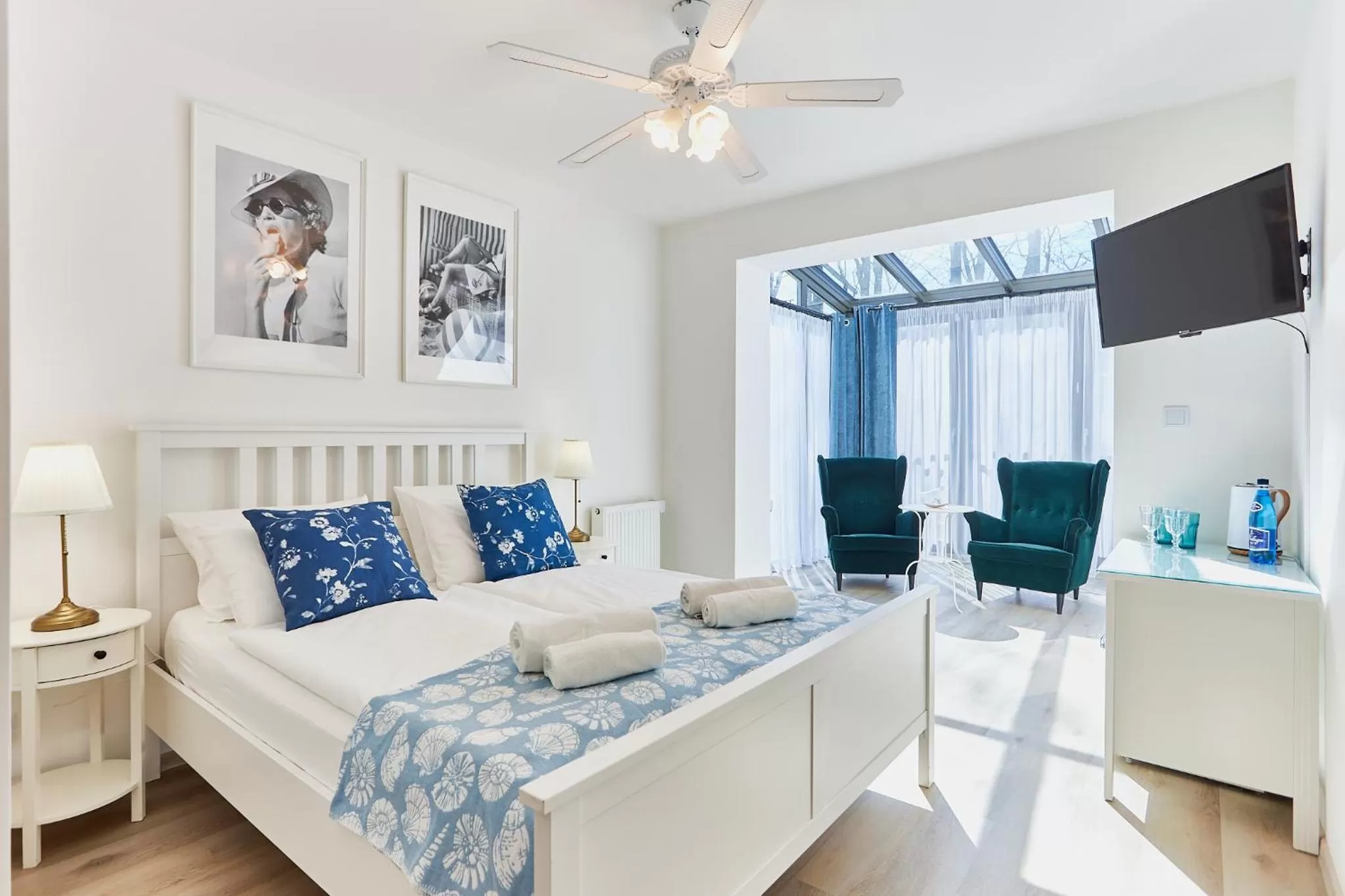 Bed in Villa Astoria