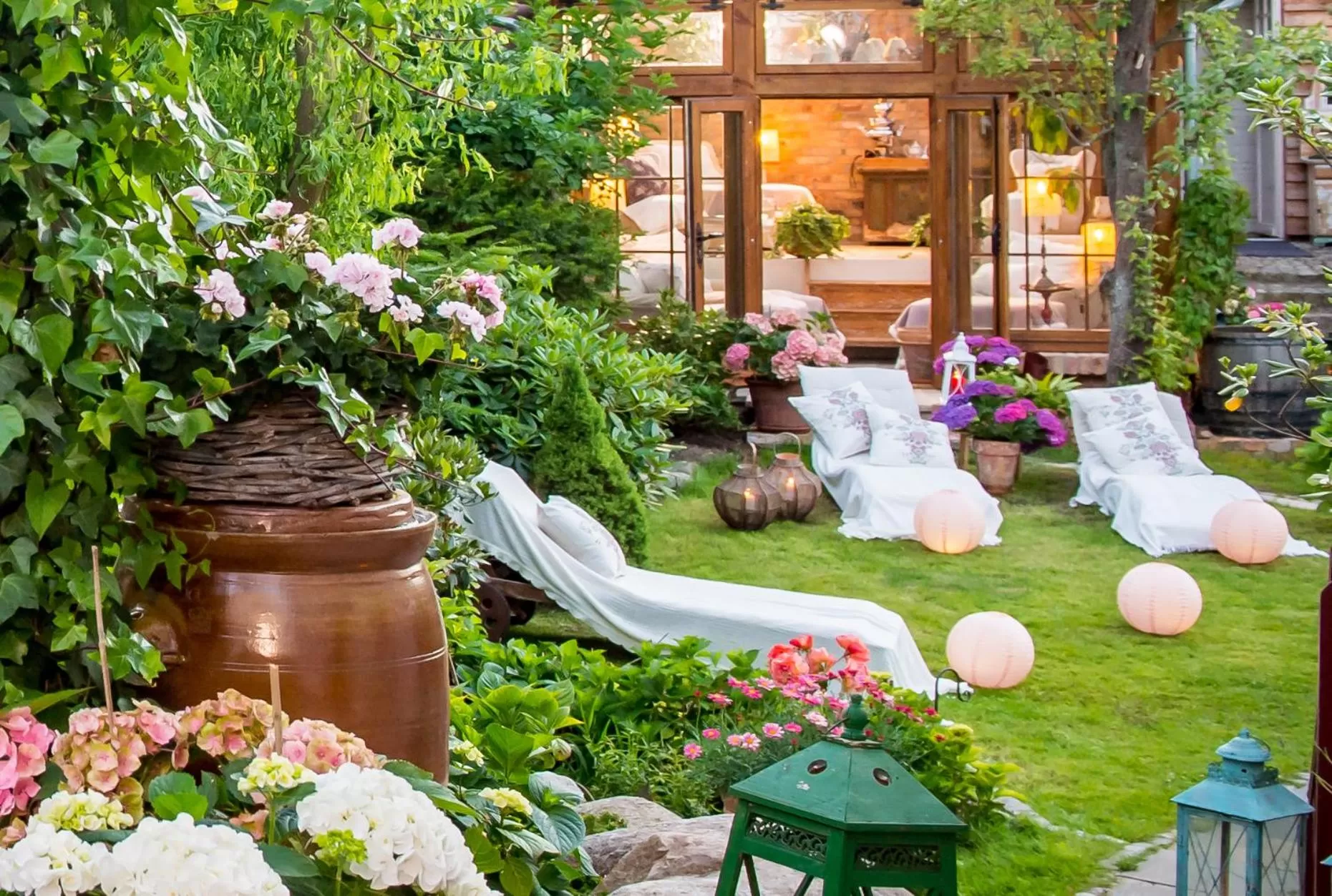 Garden in Weißt Du noch - Gästehäuser & Suiten