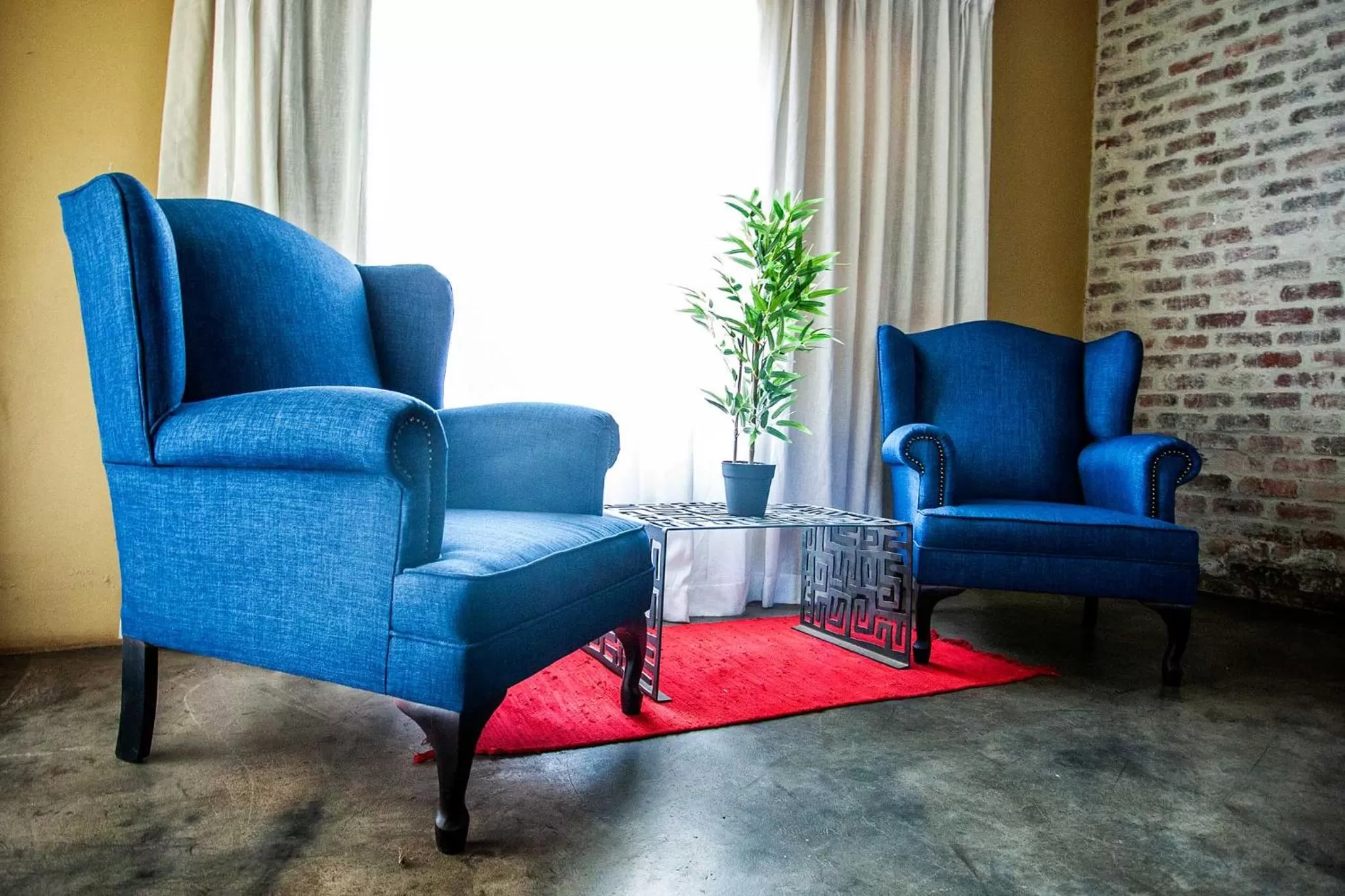 Decorative detail, Seating Area in Rustique Boutique Hotel