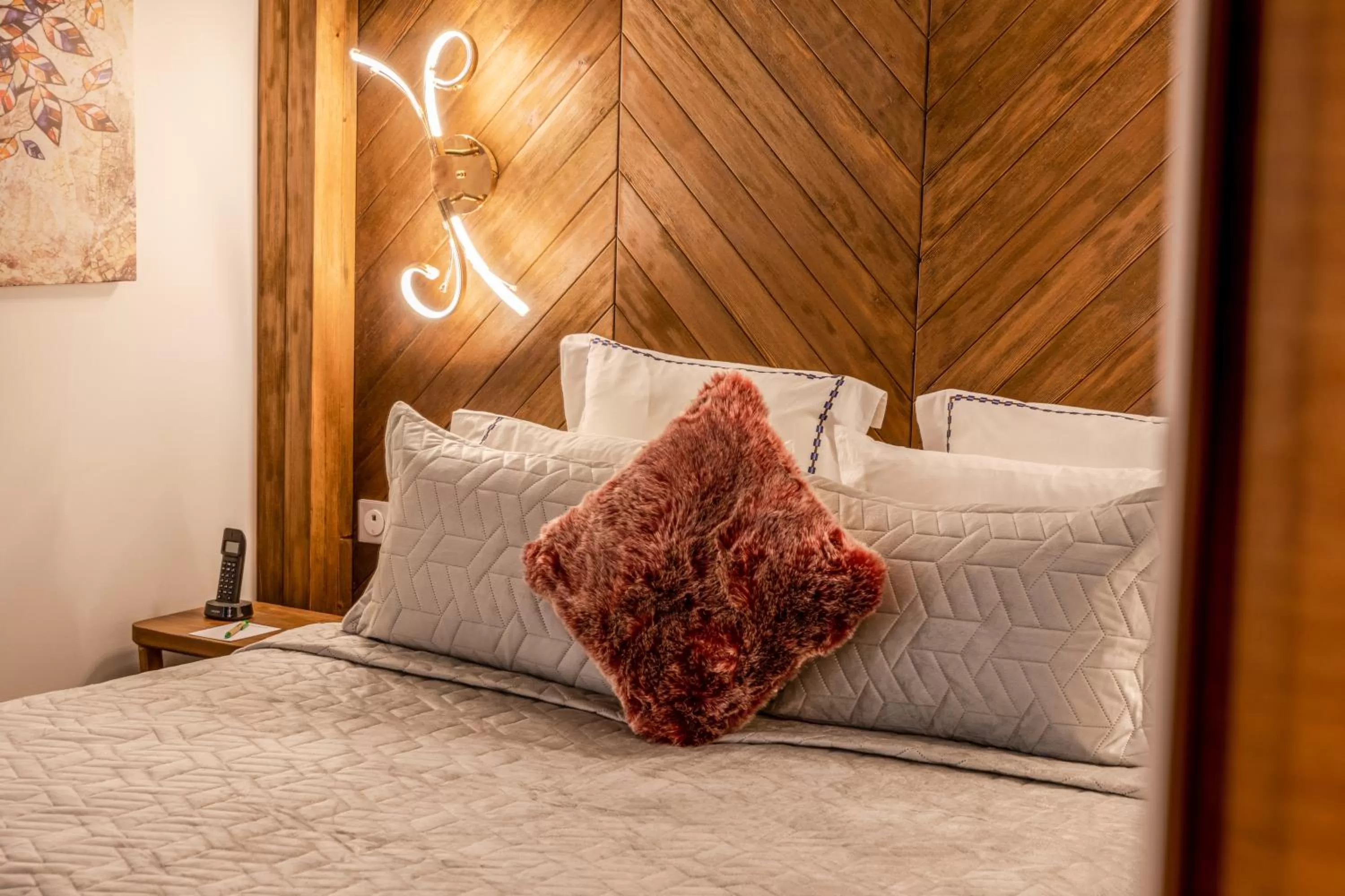 Bed in Parkhouse Hotel & Spa