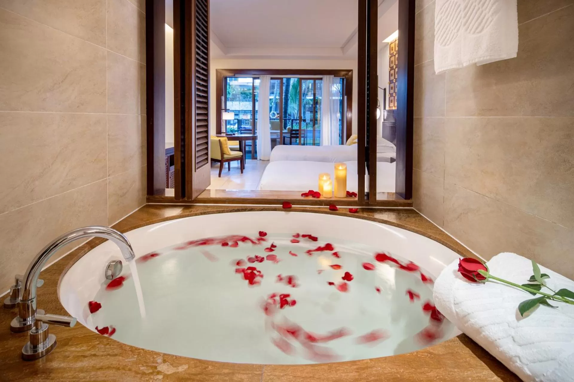 Bathroom in Pullman Sanya Yalong Bay Villas & Resort