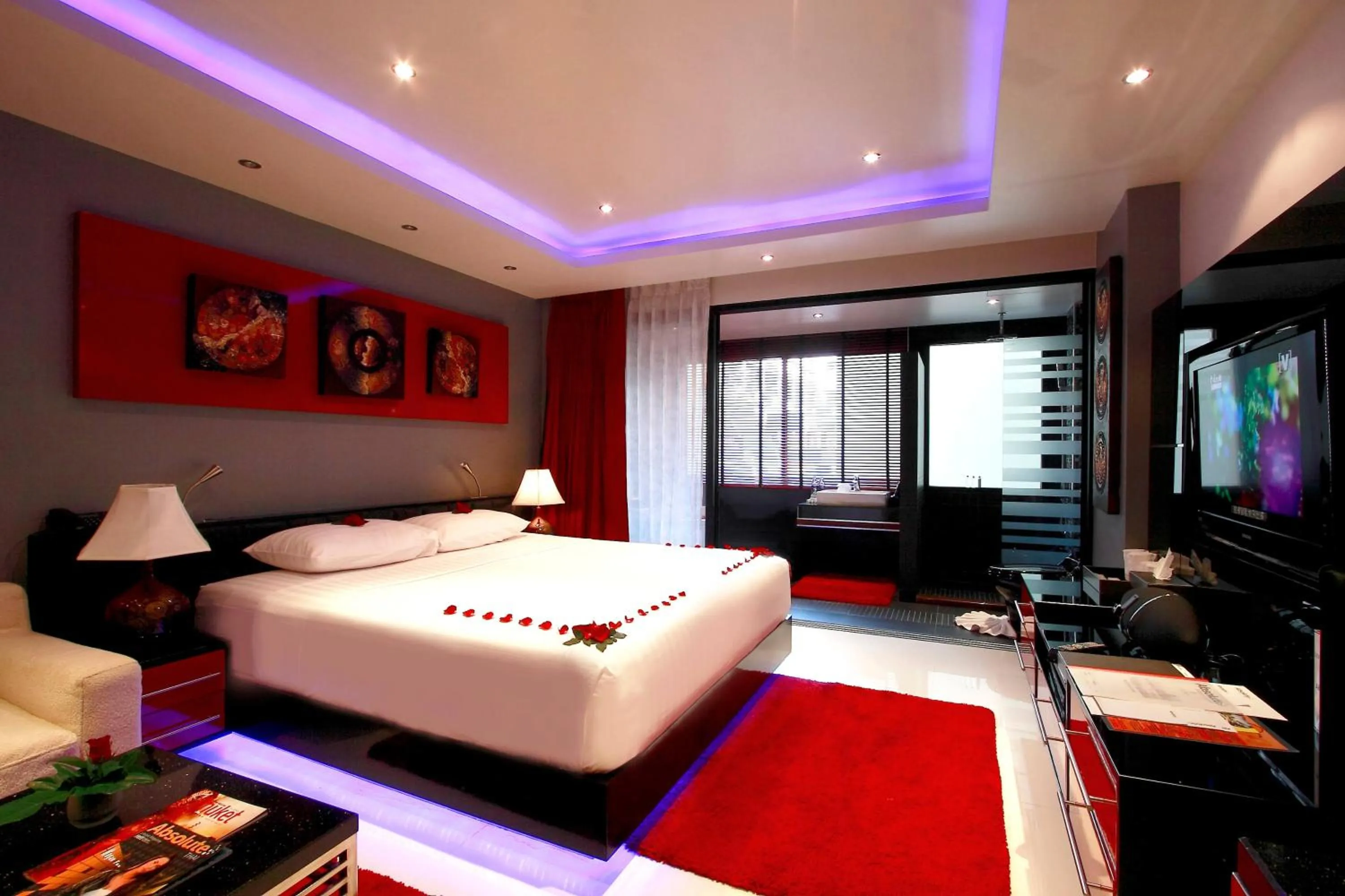 Bedroom, Bed in Absolute Bangla Suites